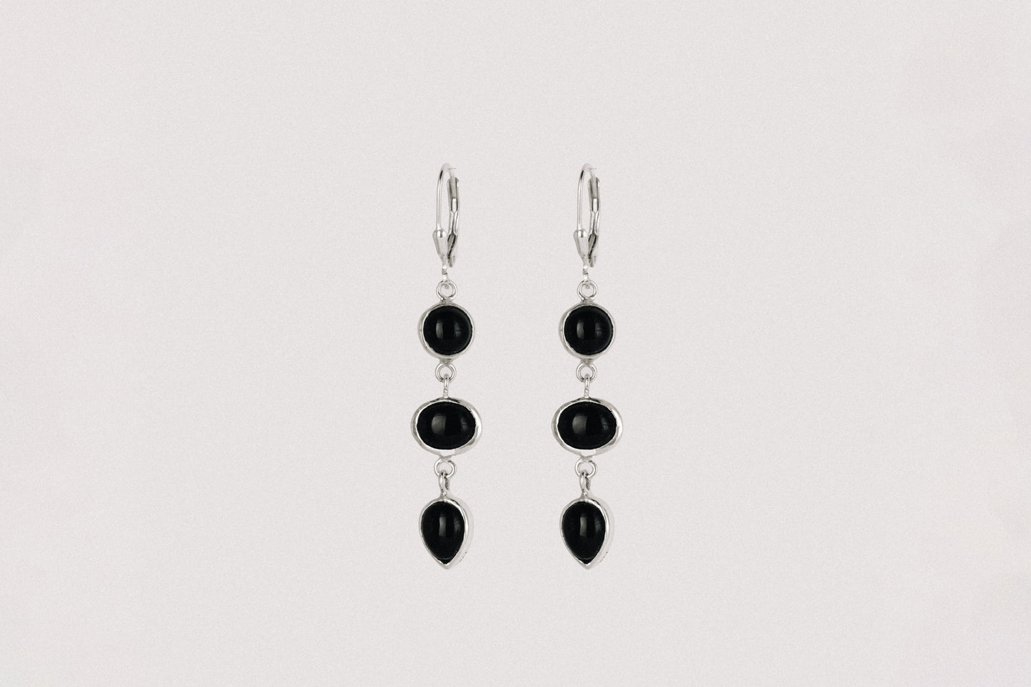 EARRINGS TRIO NOIR