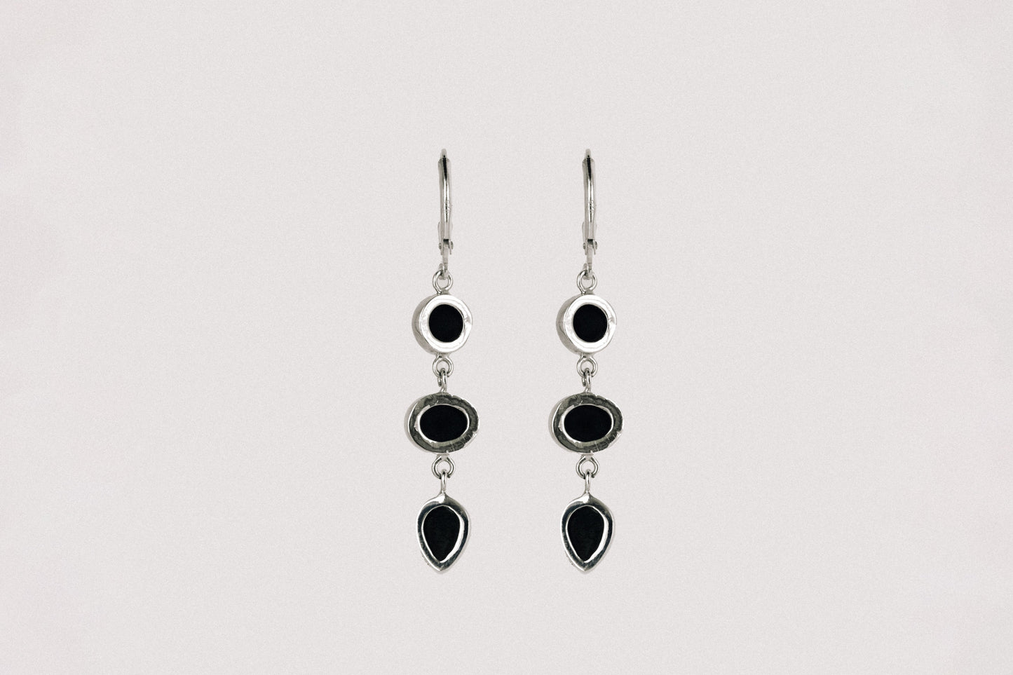 EARRINGS TRIO NOIR