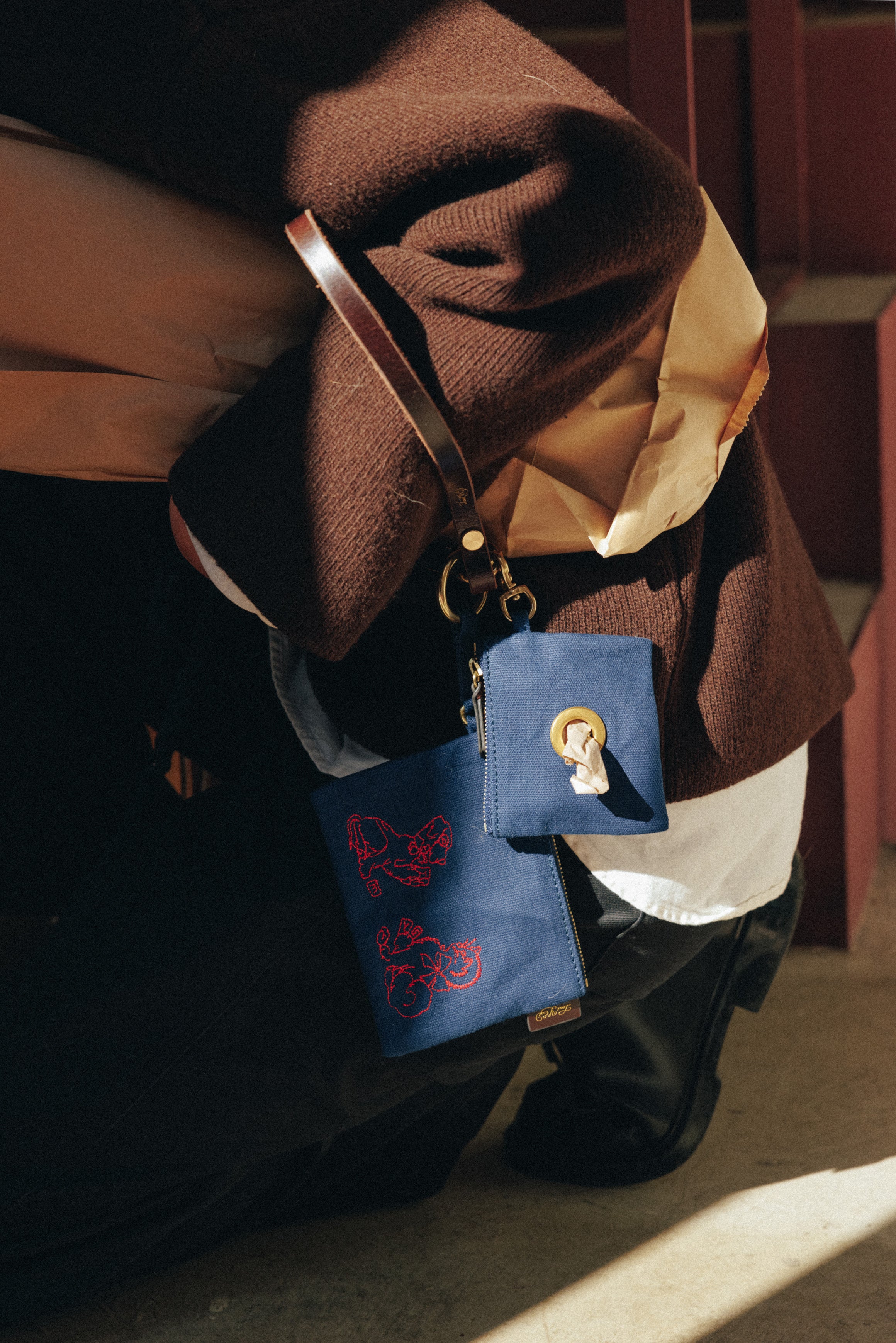 COMPAGNON WASTE POUCH NAVY – TOUT Y EST JP
