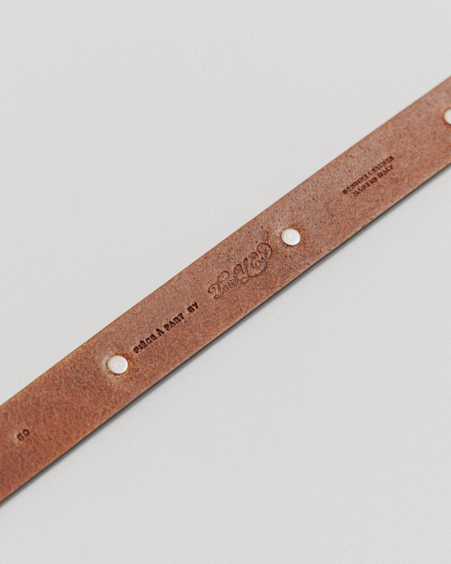 CEINTURE CLOUTÉE TAN