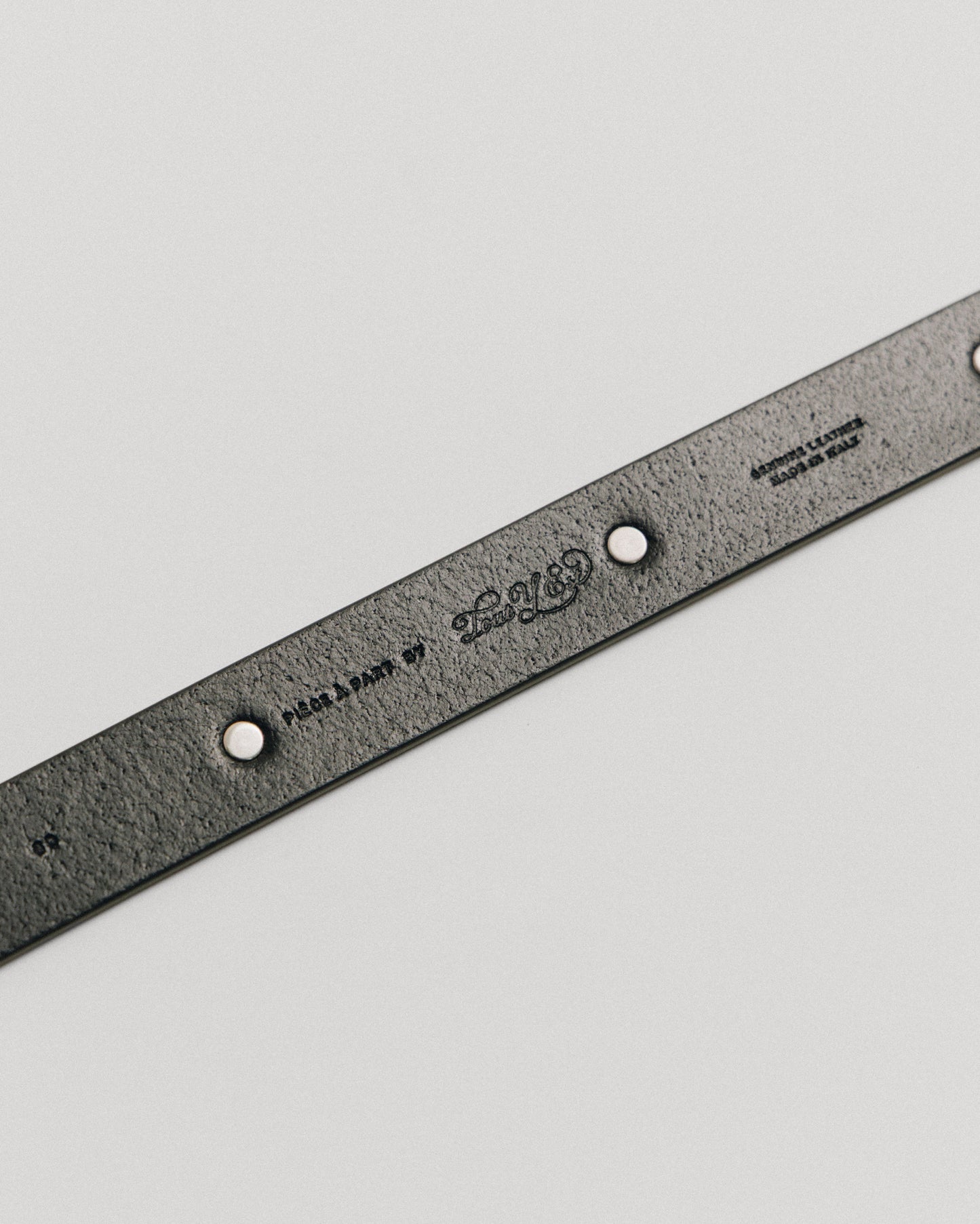 CEINTURE CLOUTÉE BLACK