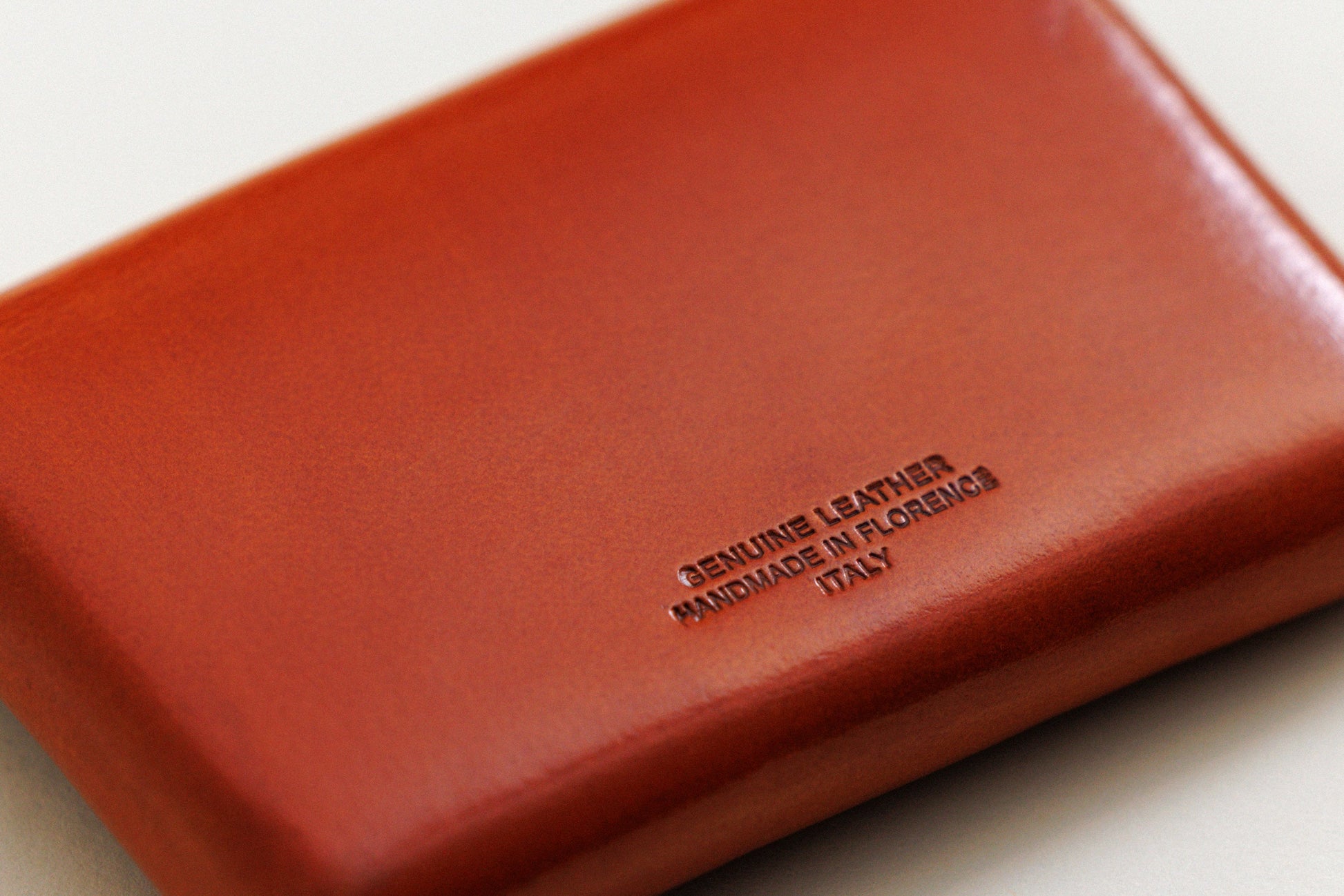 PORTE CARTES FLORENCE ORANGE
