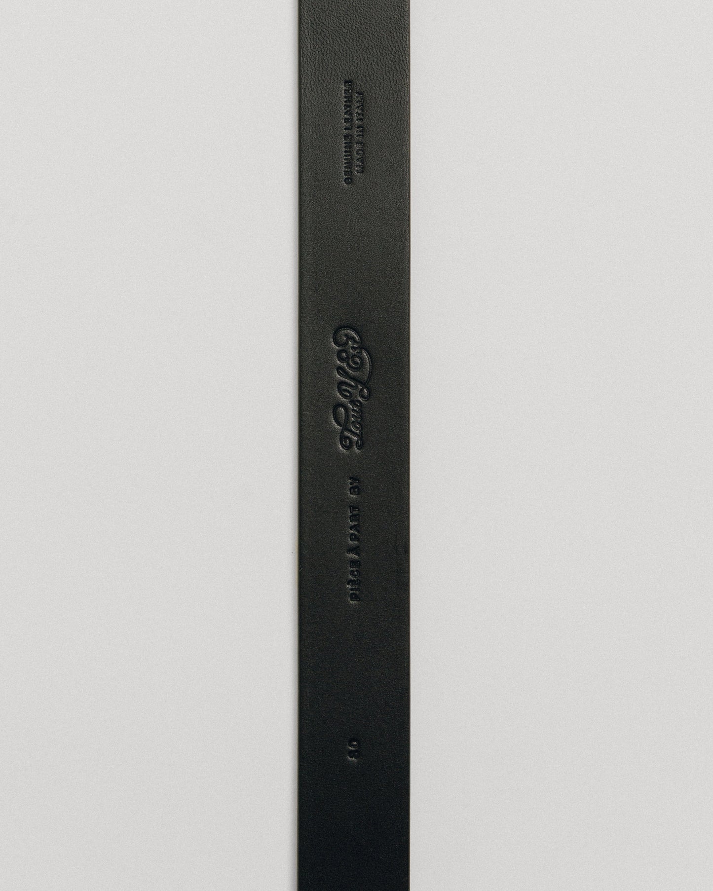 CEINTURE PLAQUE BLACK