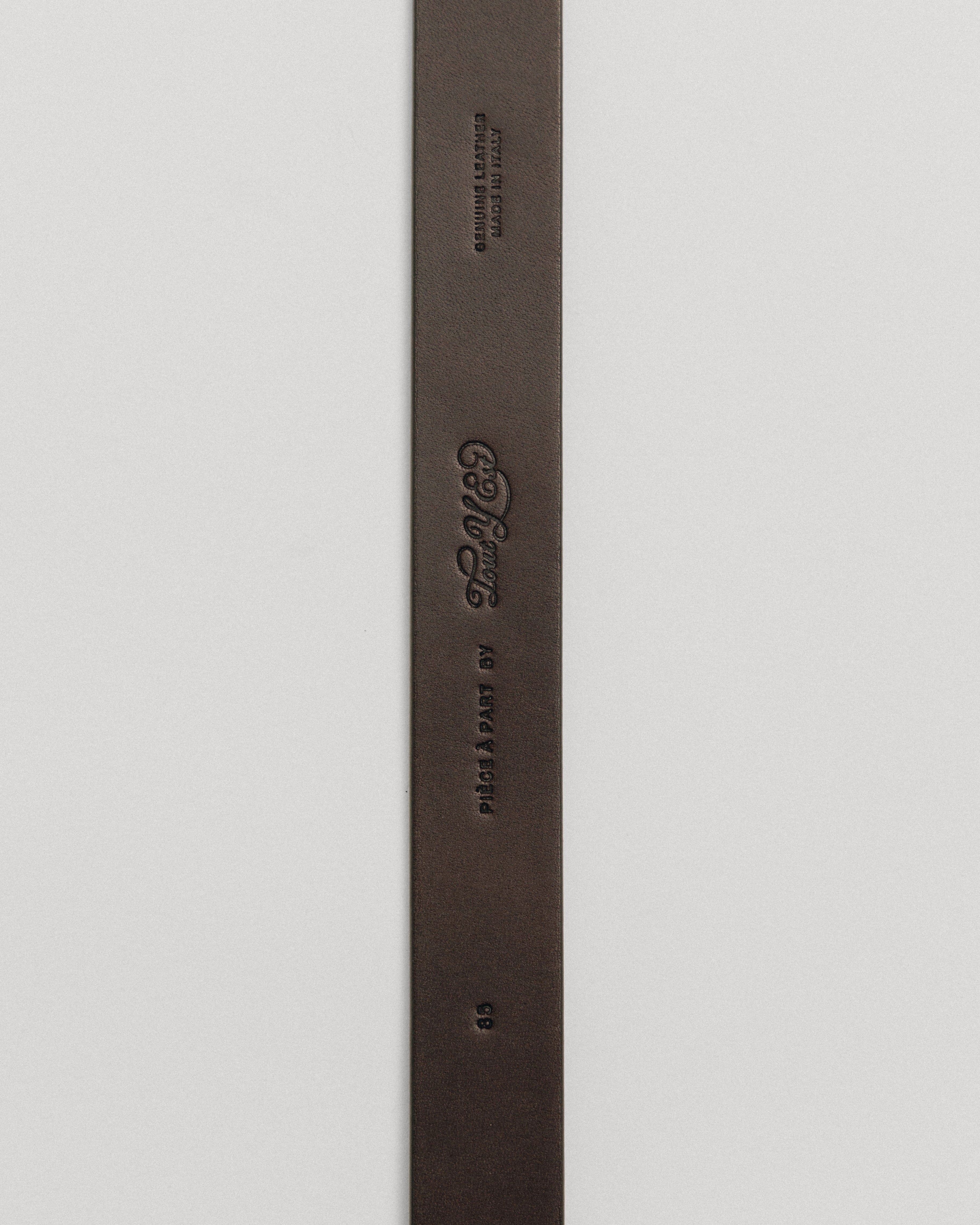 CEINTURE PLAQUE BROWN – TOUT Y EST JP