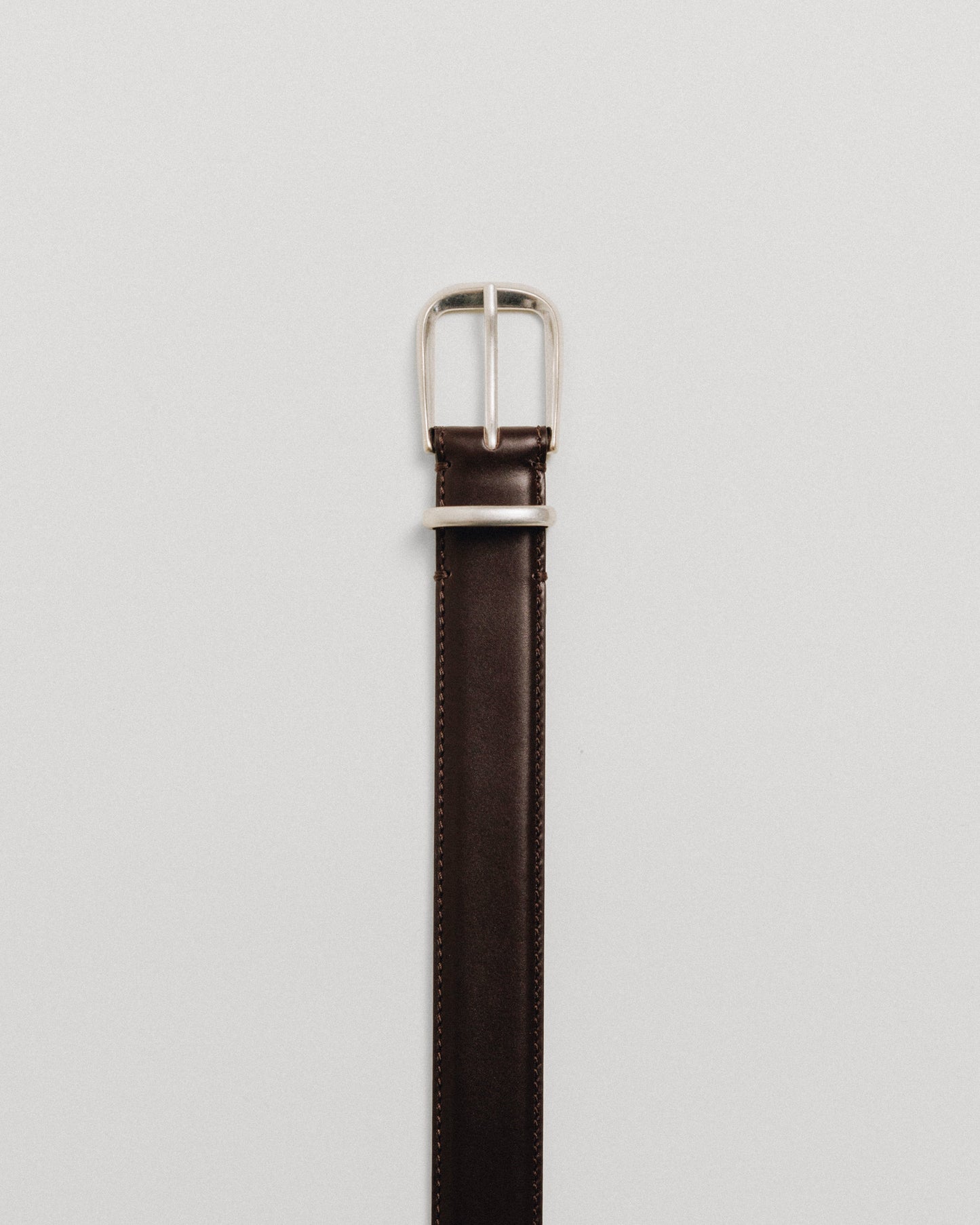 CEINTURE LISSE BROWN
