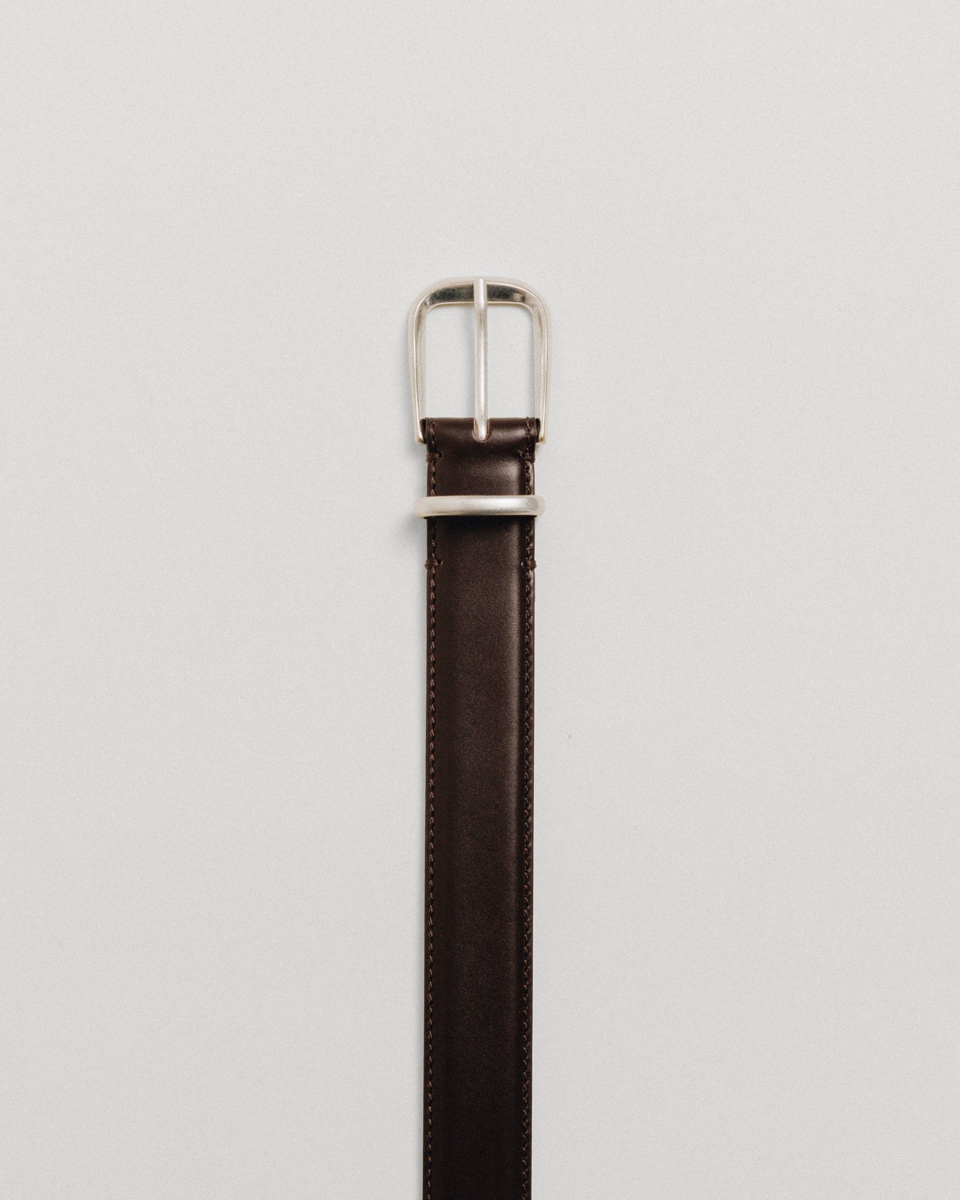 CEINTURE LISSE BROWN