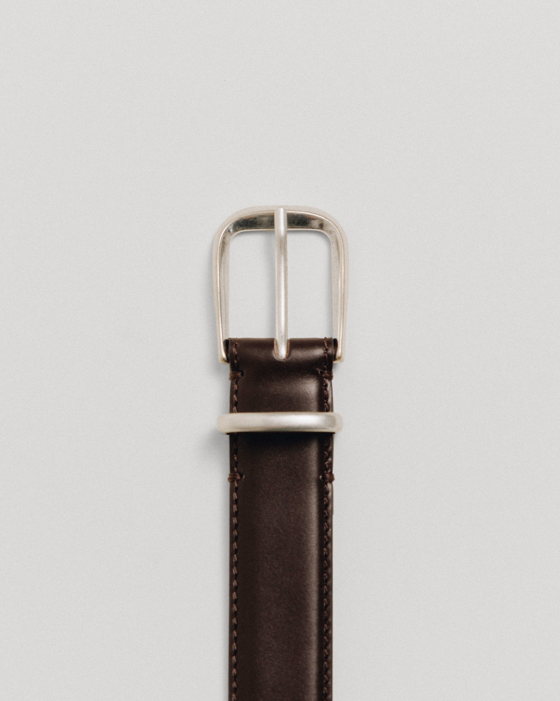 CEINTURE LISSE BROWN