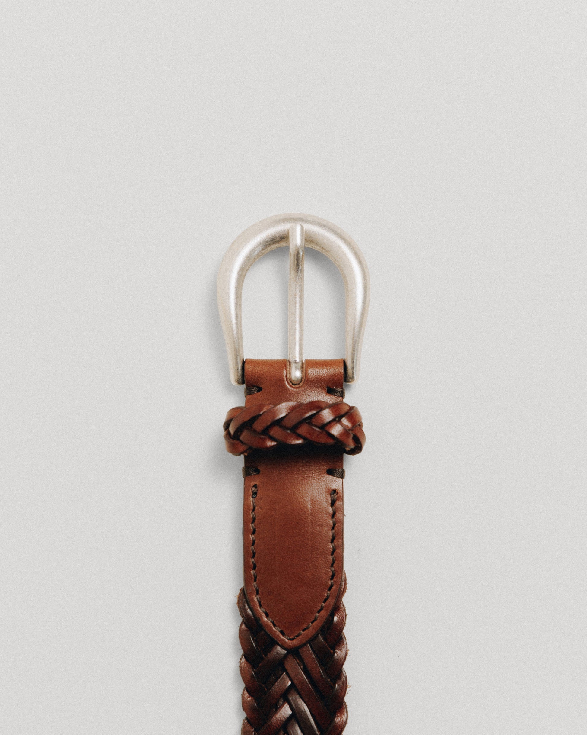CEINTURE TRESSÉE BROWN