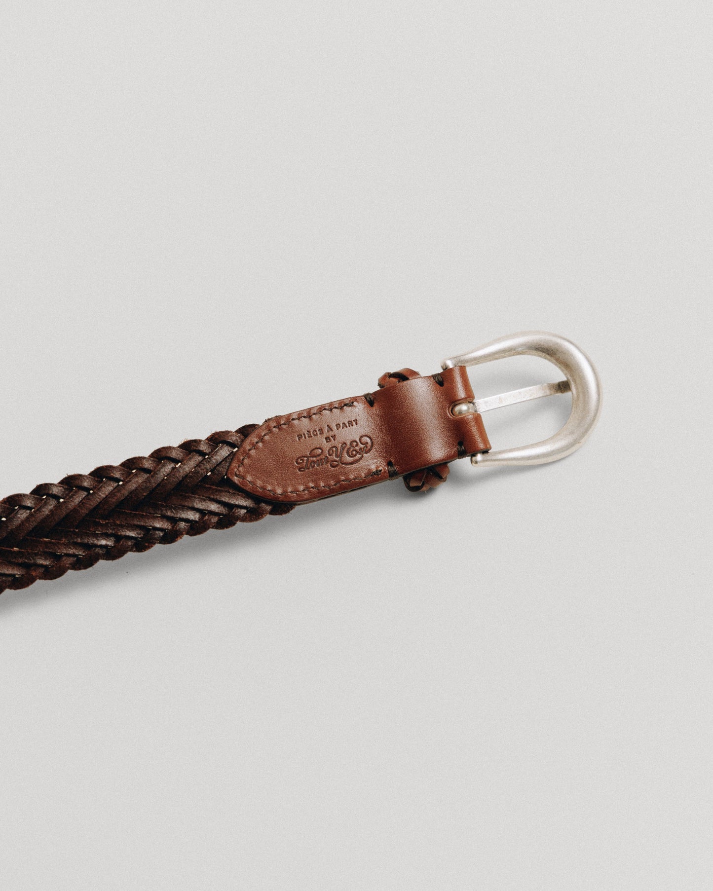 CEINTURE TRESSÉE BROWN