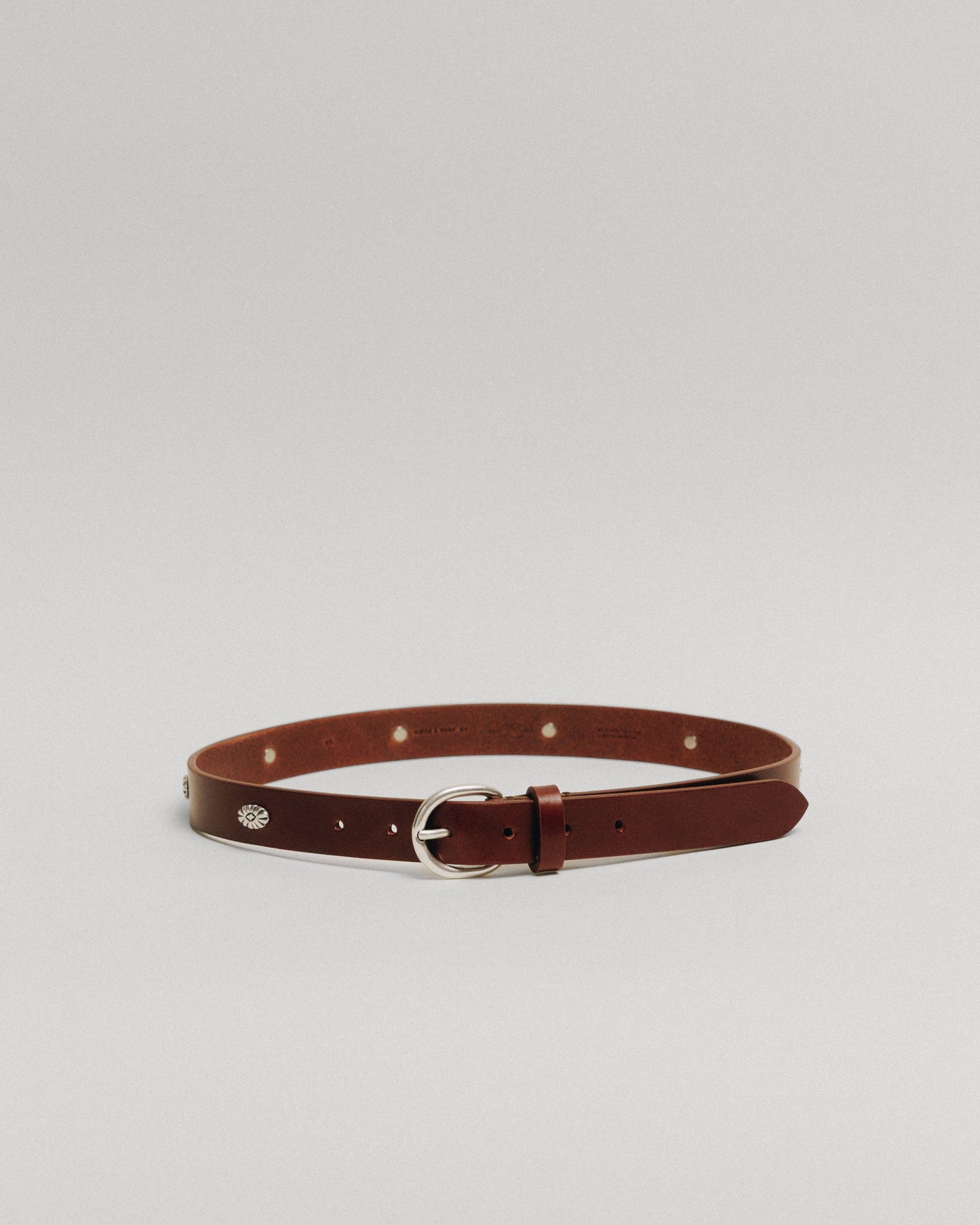 CEINTURE CLOUTÉE TAN