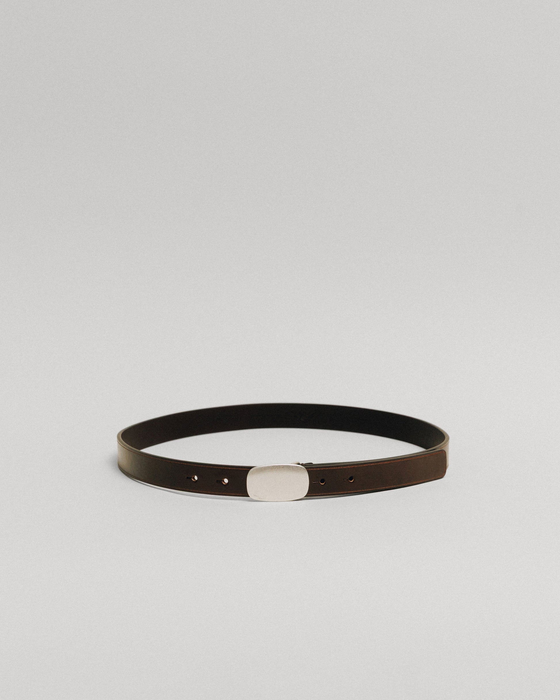 CEINTURE PLAQUE BROWN