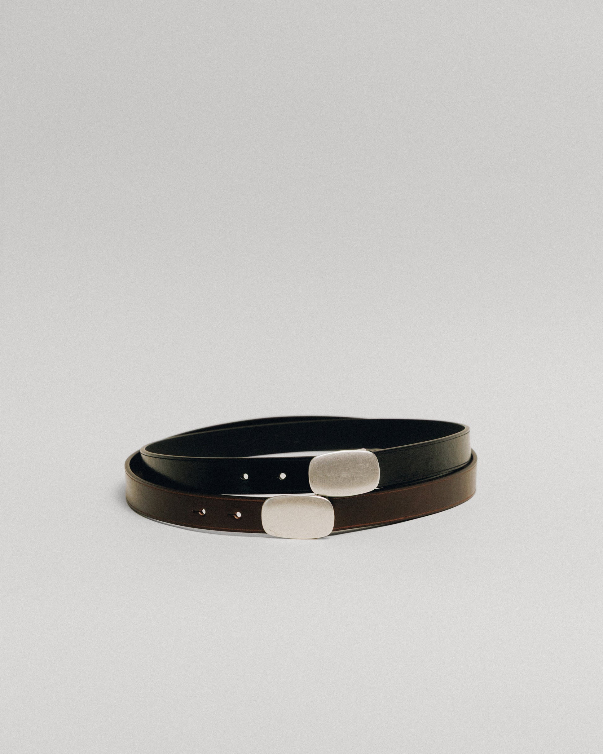 CEINTURE PLAQUE BROWN