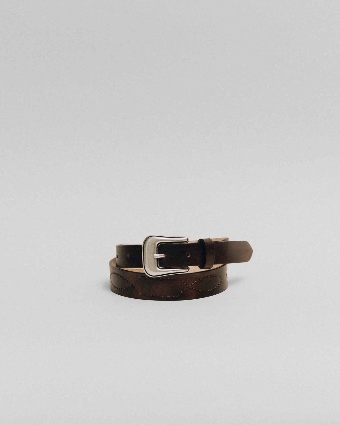 CEINTURE BRODÉE BROWN