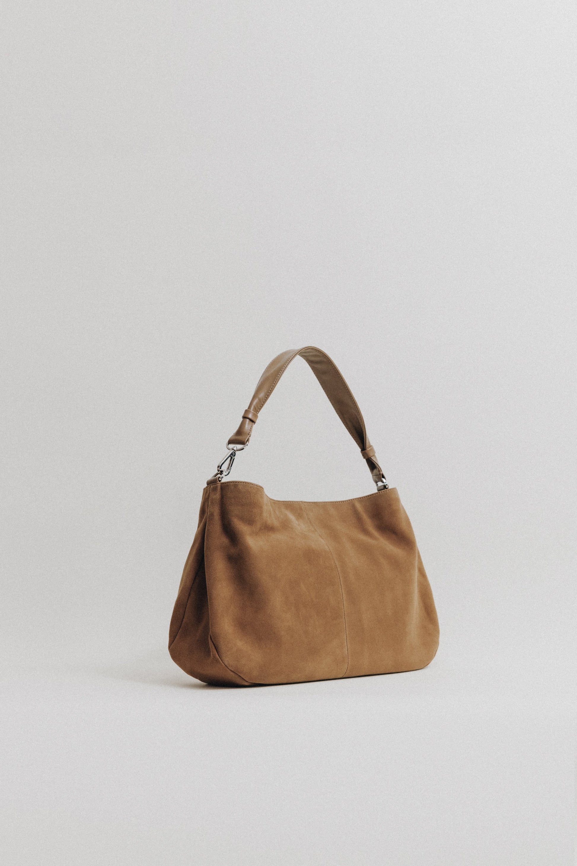SAC NACELLE SUEDE CAMEL