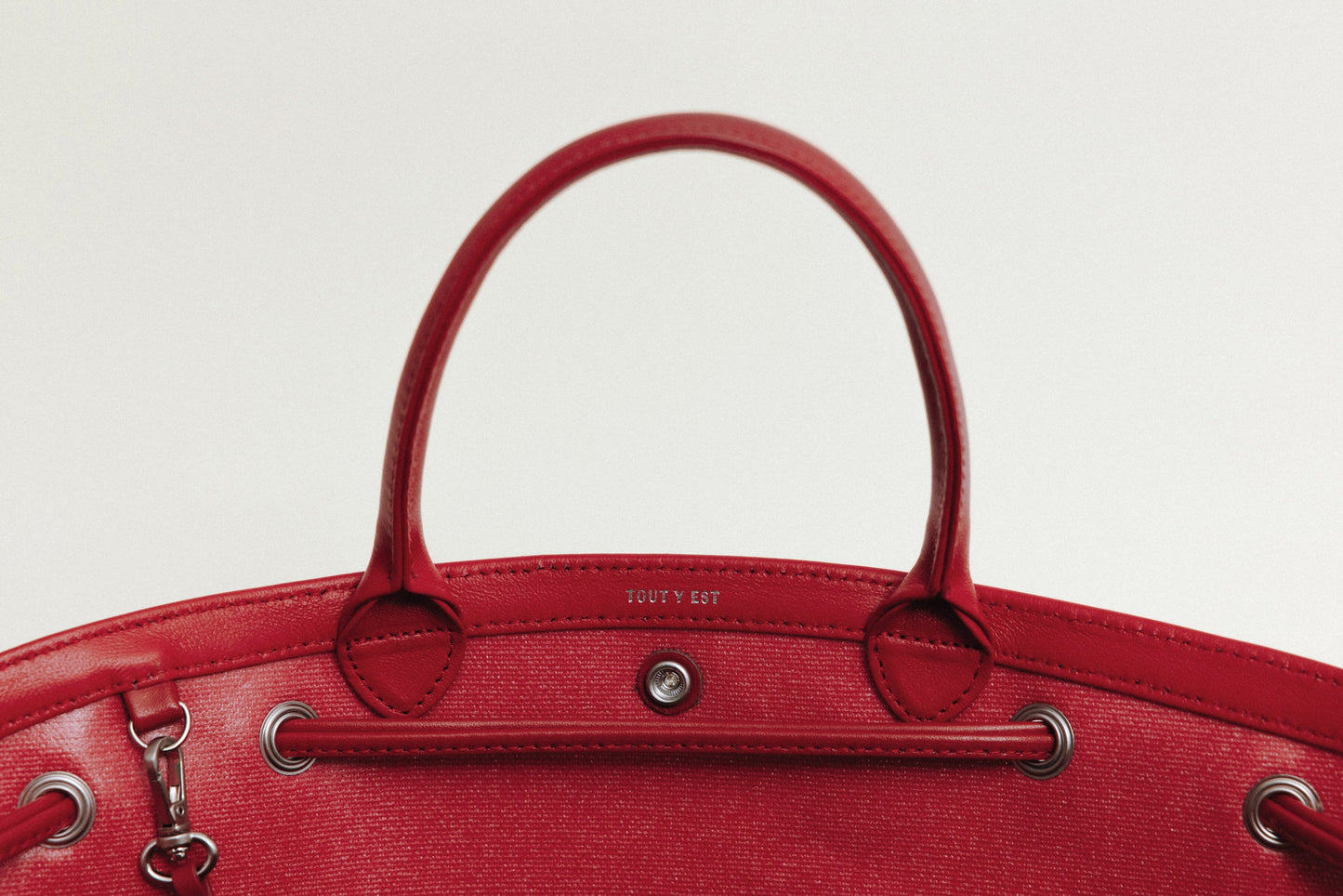 SAC COQUILLE MINI RED