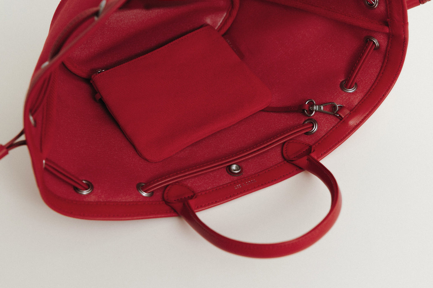 SAC COQUILLE MINI RED
