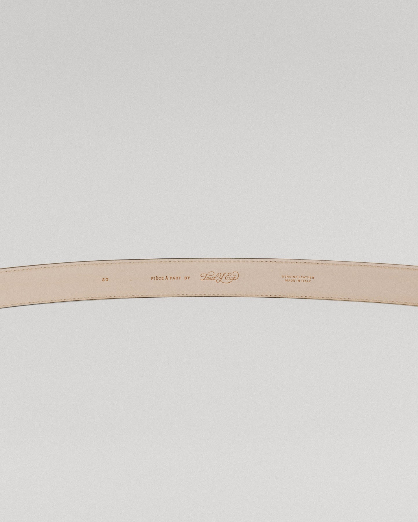 CEINTURE LISSE BLACK