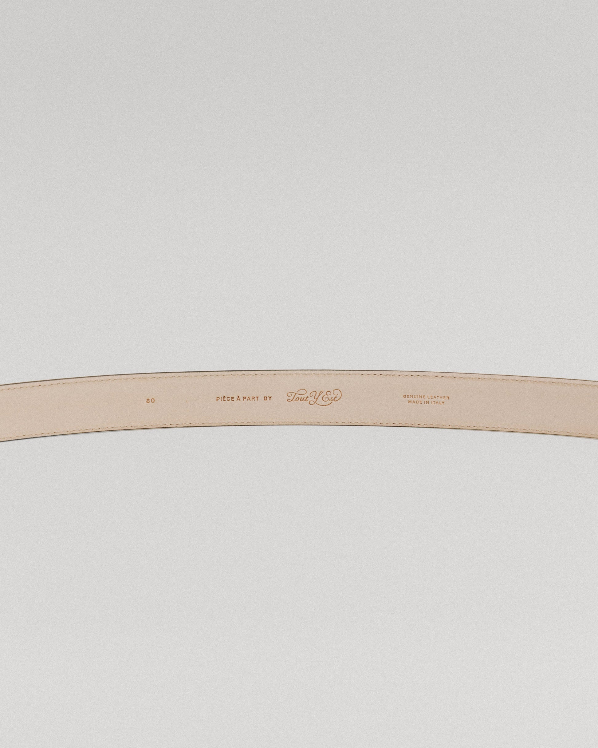 CEINTURE LISSE BLACK