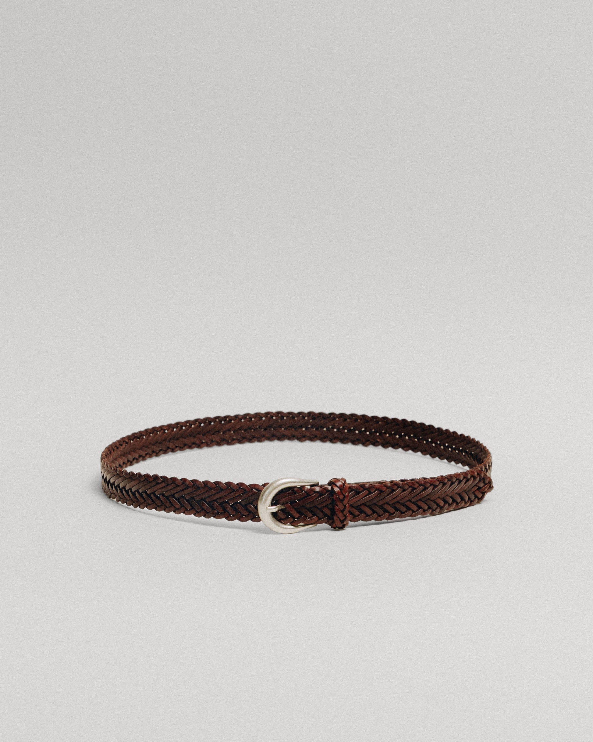 CEINTURE TRESSÉE BROWN