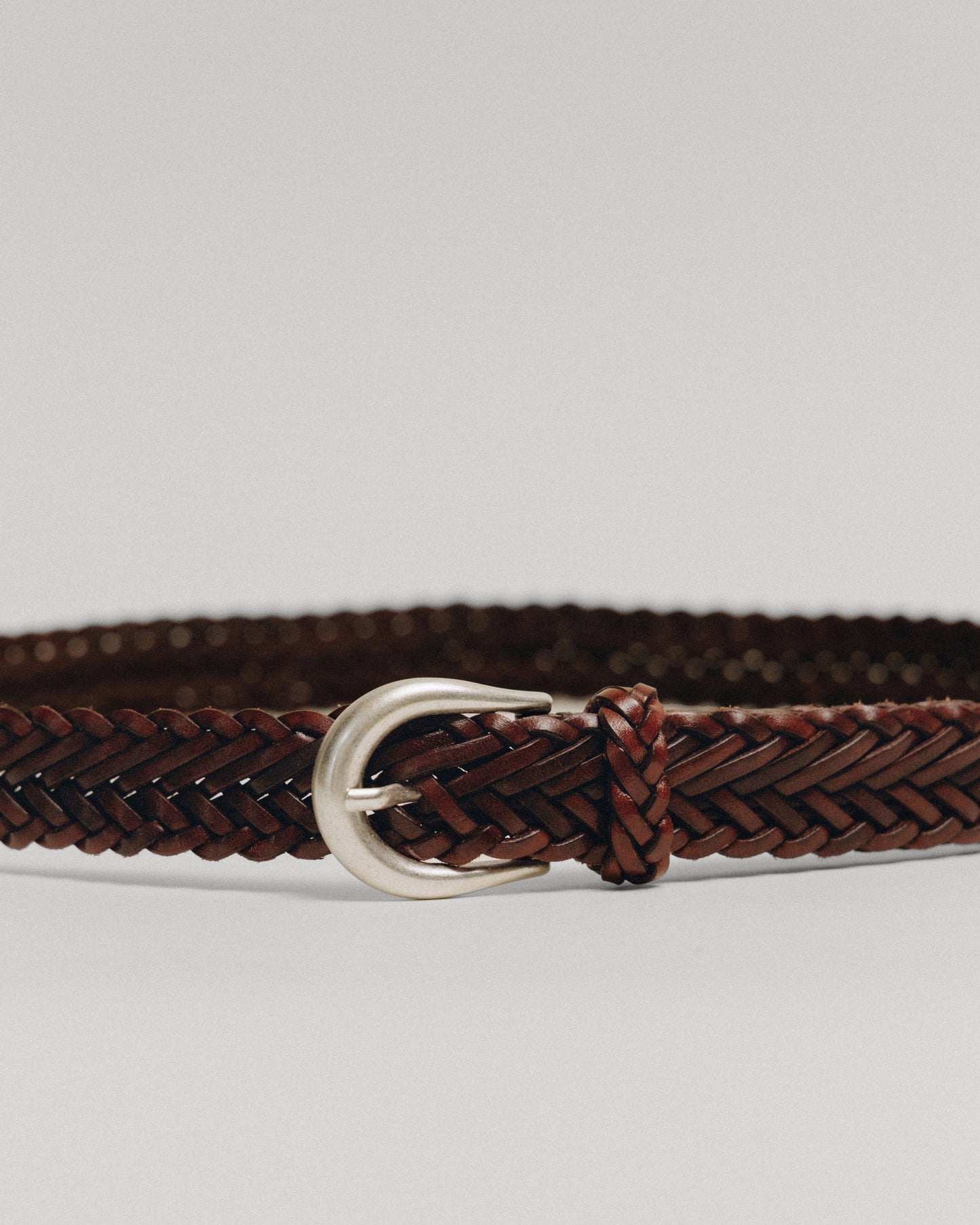 CEINTURE TRESSÉE BROWN