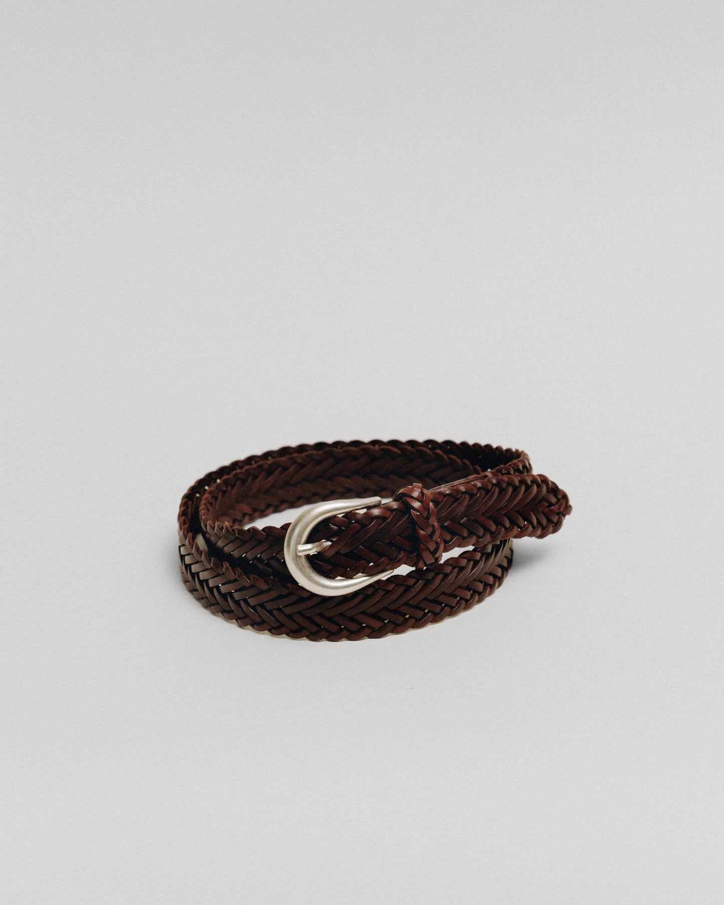 CEINTURE TRESSÉE BROWN