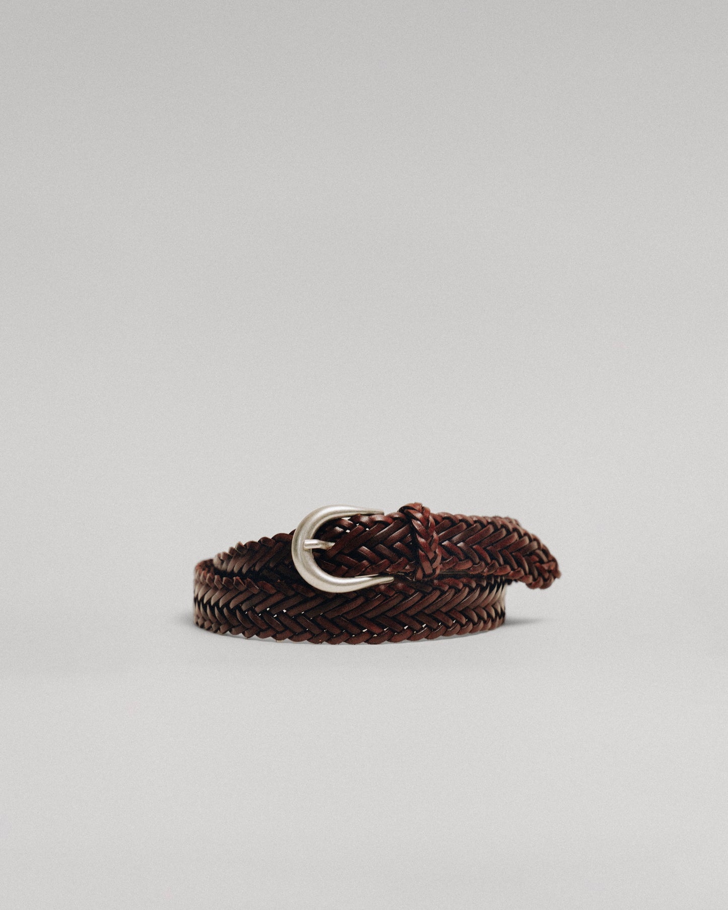 CEINTURE TRESSÉE BROWN