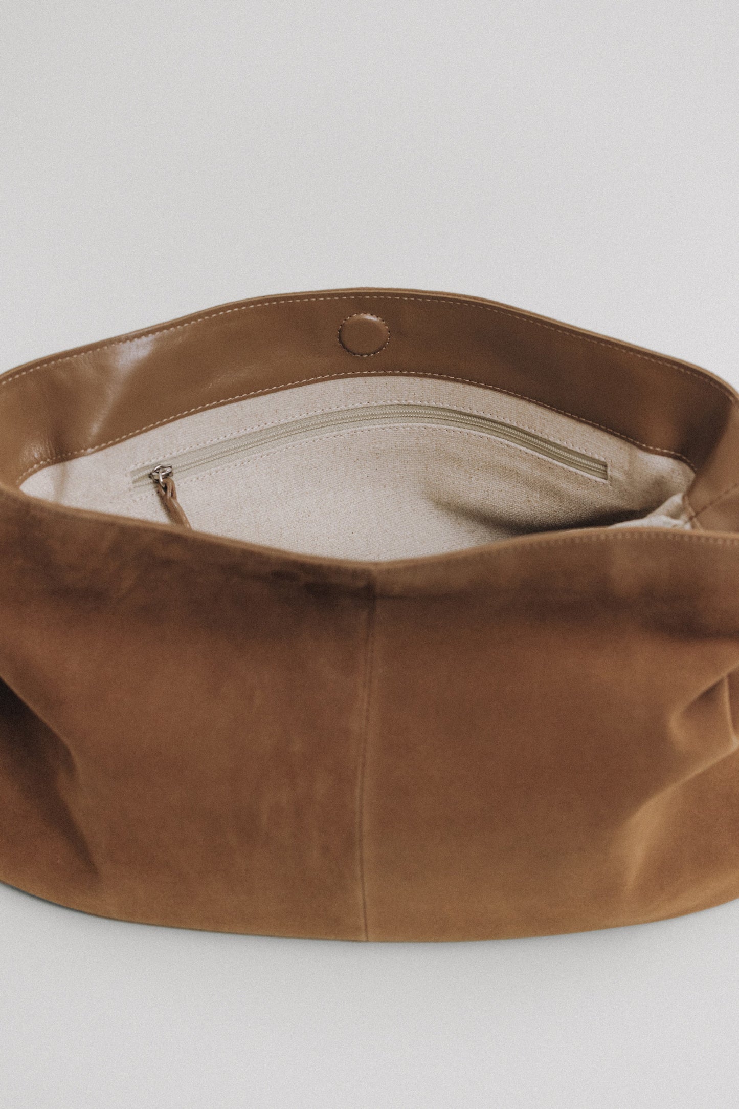 SAC NACELLE SUEDE CAMEL
