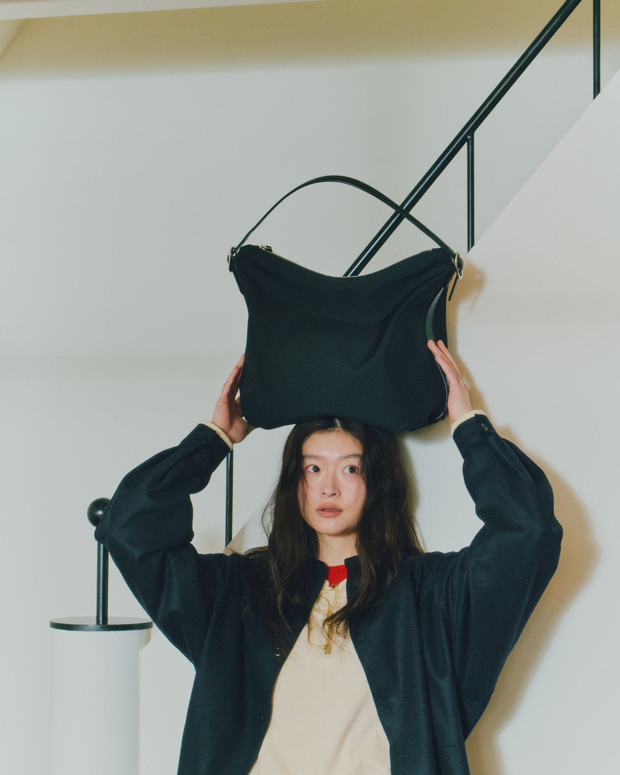 SAC CANOT TOILE BLACK – TOUT Y EST JP