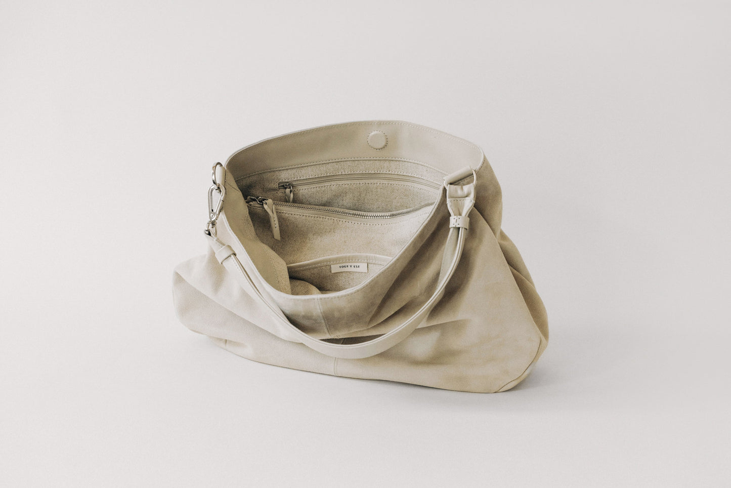 SAC NACELLE SUEDE BEIGE