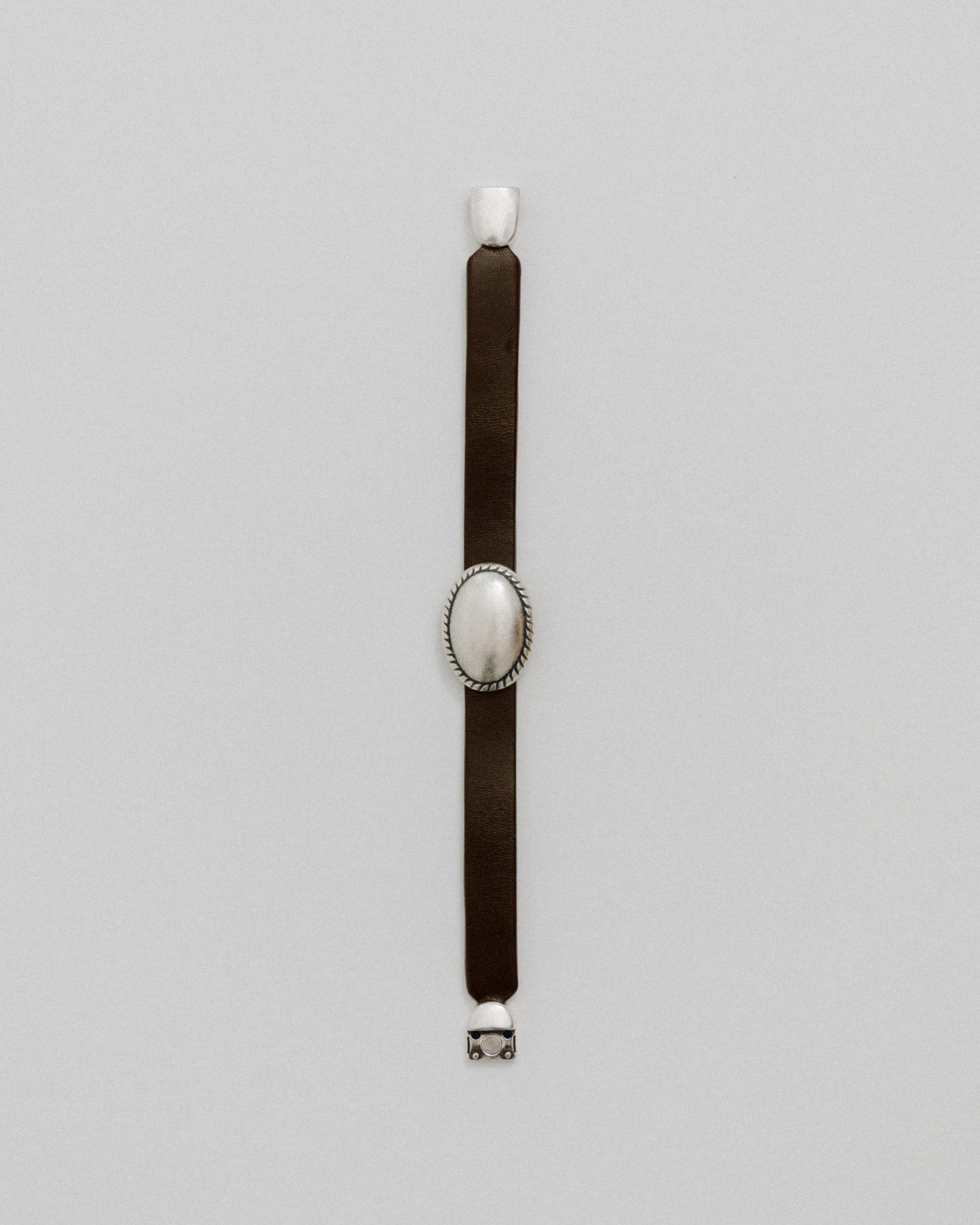 BRACELET OVALE BROWN