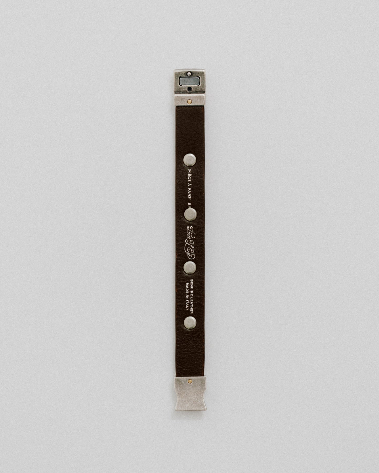 BRACELET CLOUTÉE BROWN