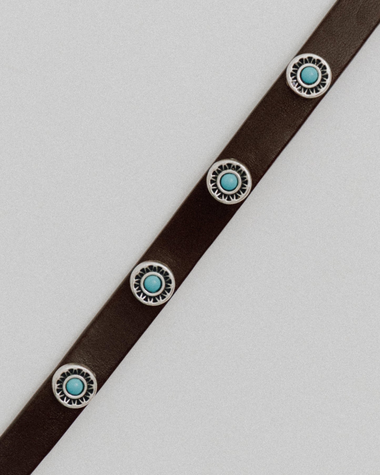 BRACELET TURQUOISE BROWN