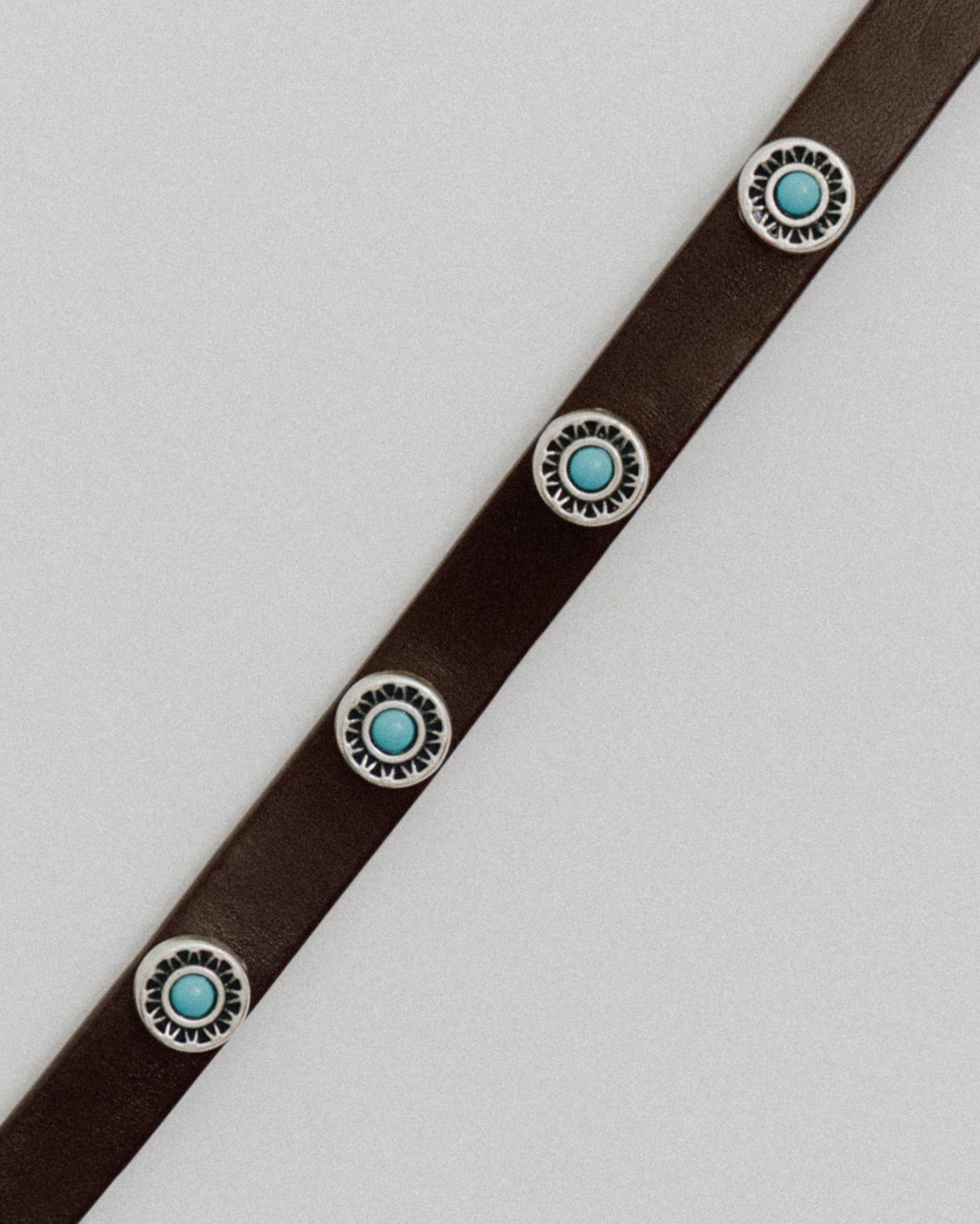 BRACELET TURQUOISE BROWN