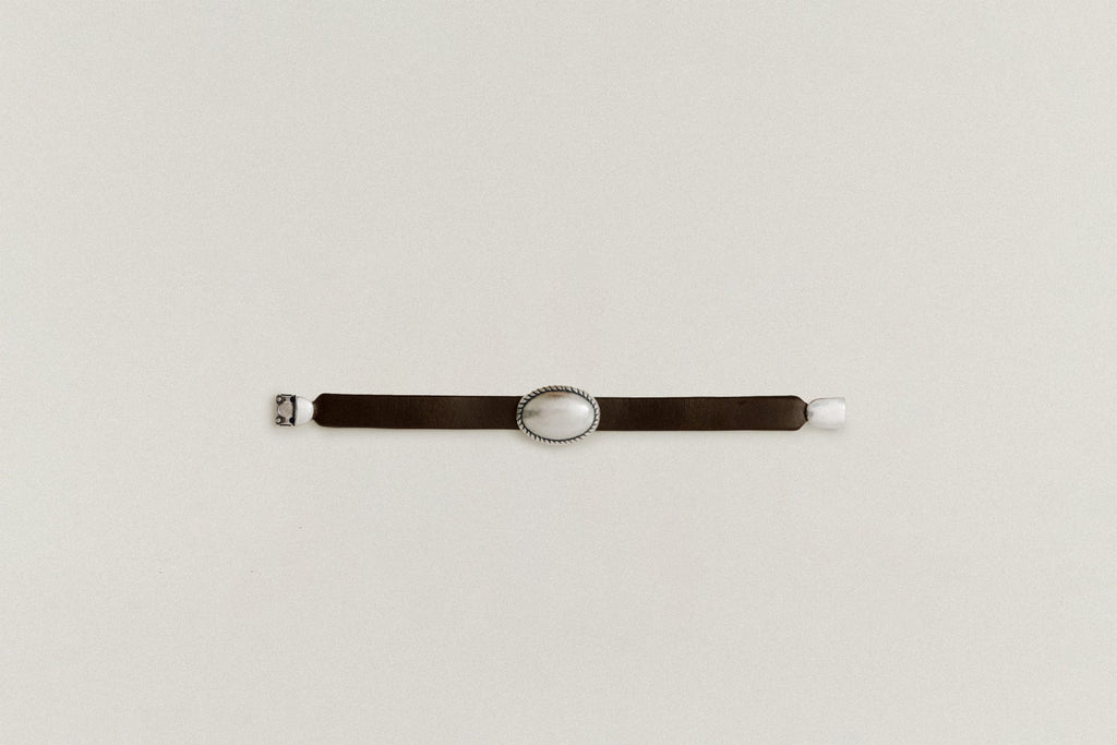 BRACELET OVALE BROWN