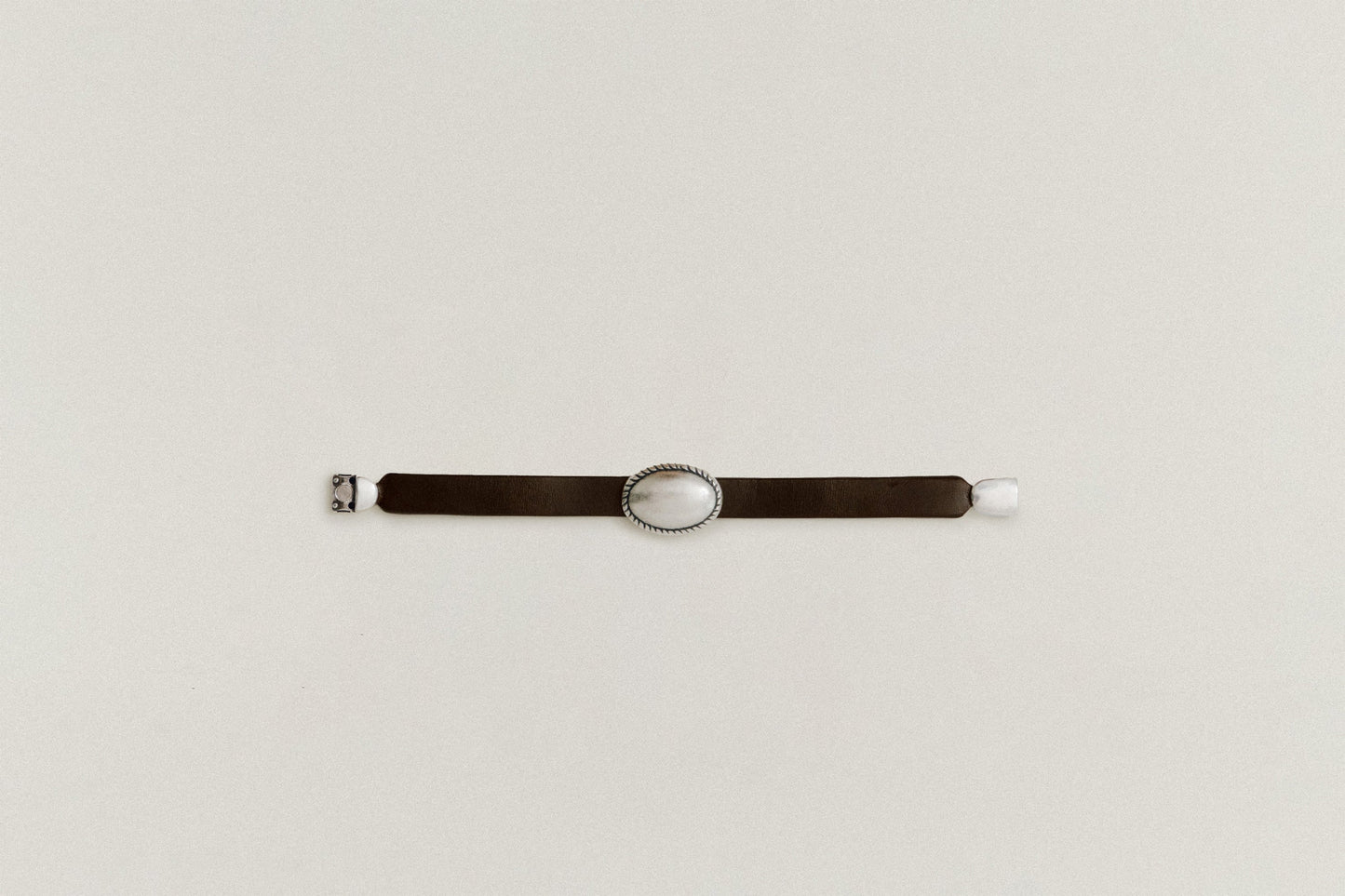 BRACELET OVALE BROWN