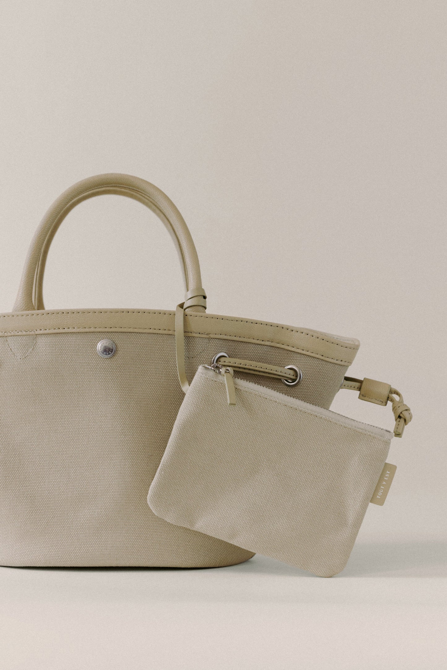 SAC COQUILLE MINI BEIGE