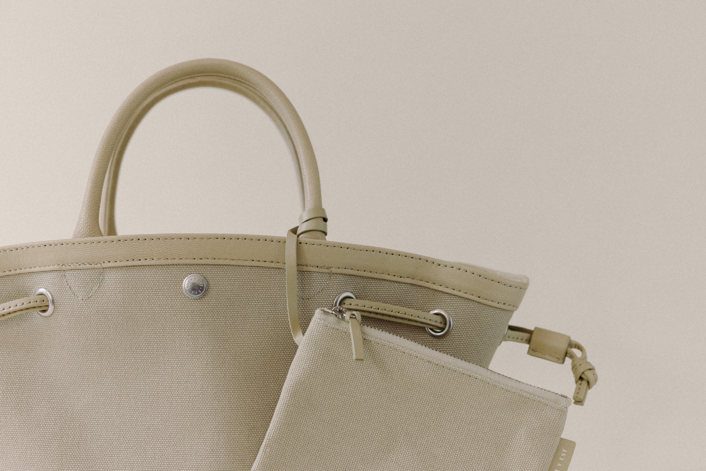 SAC COQUILLE MINI BEIGE