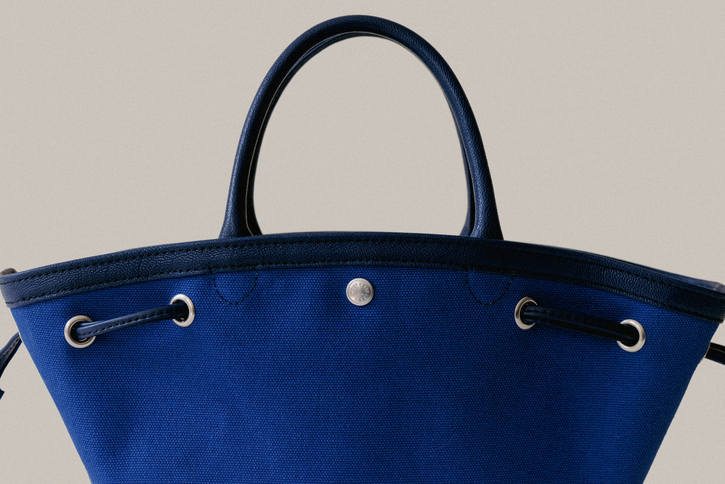 SAC COQUILLE MINI BLUE