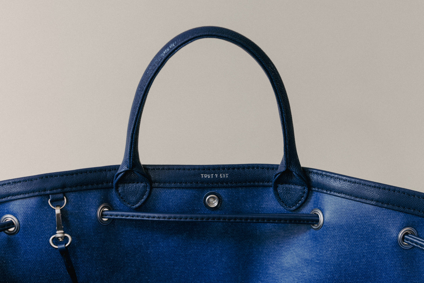 SAC COQUILLE SMALL BLUE