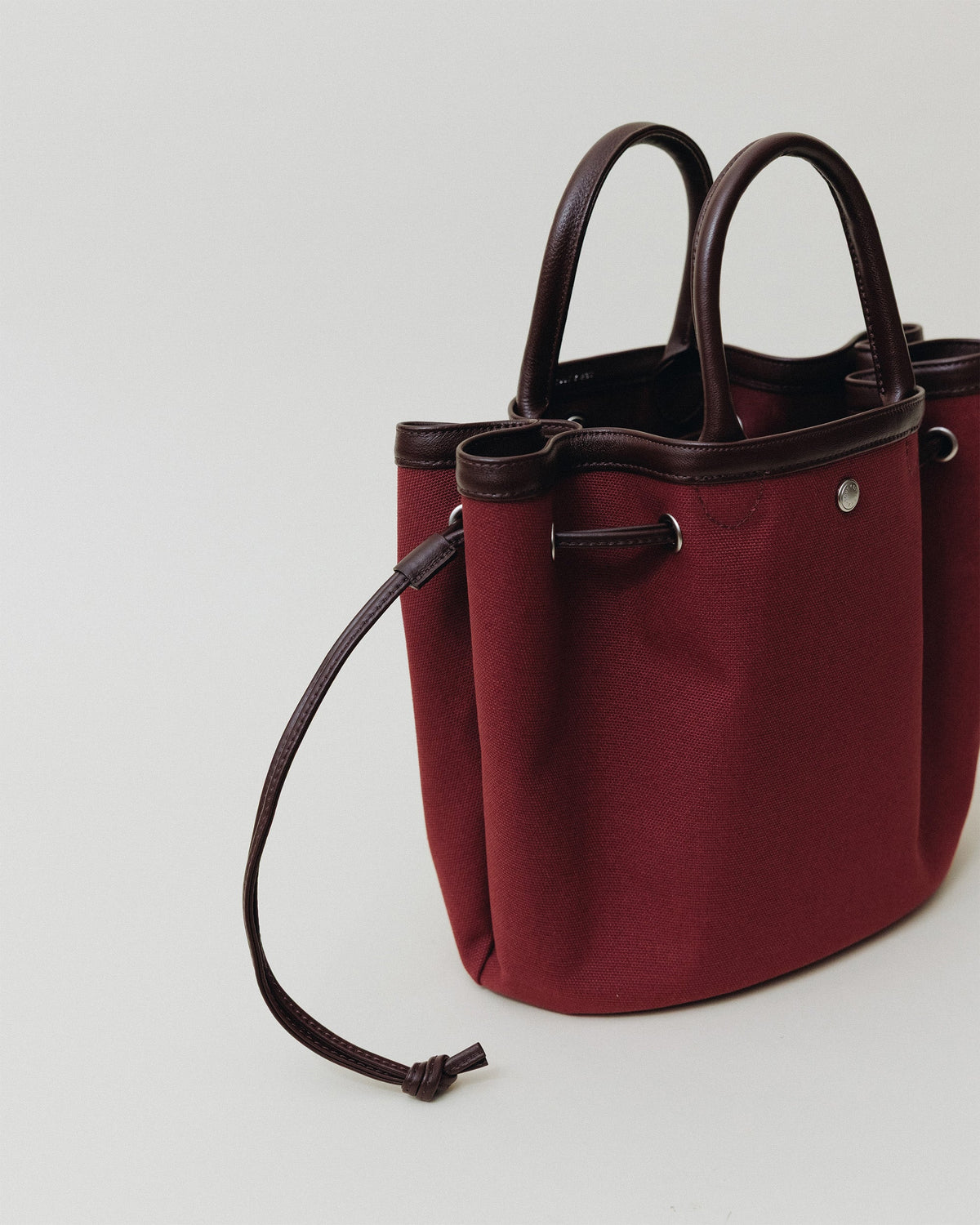 SAC COQUILLE SMALL BURGUNDY