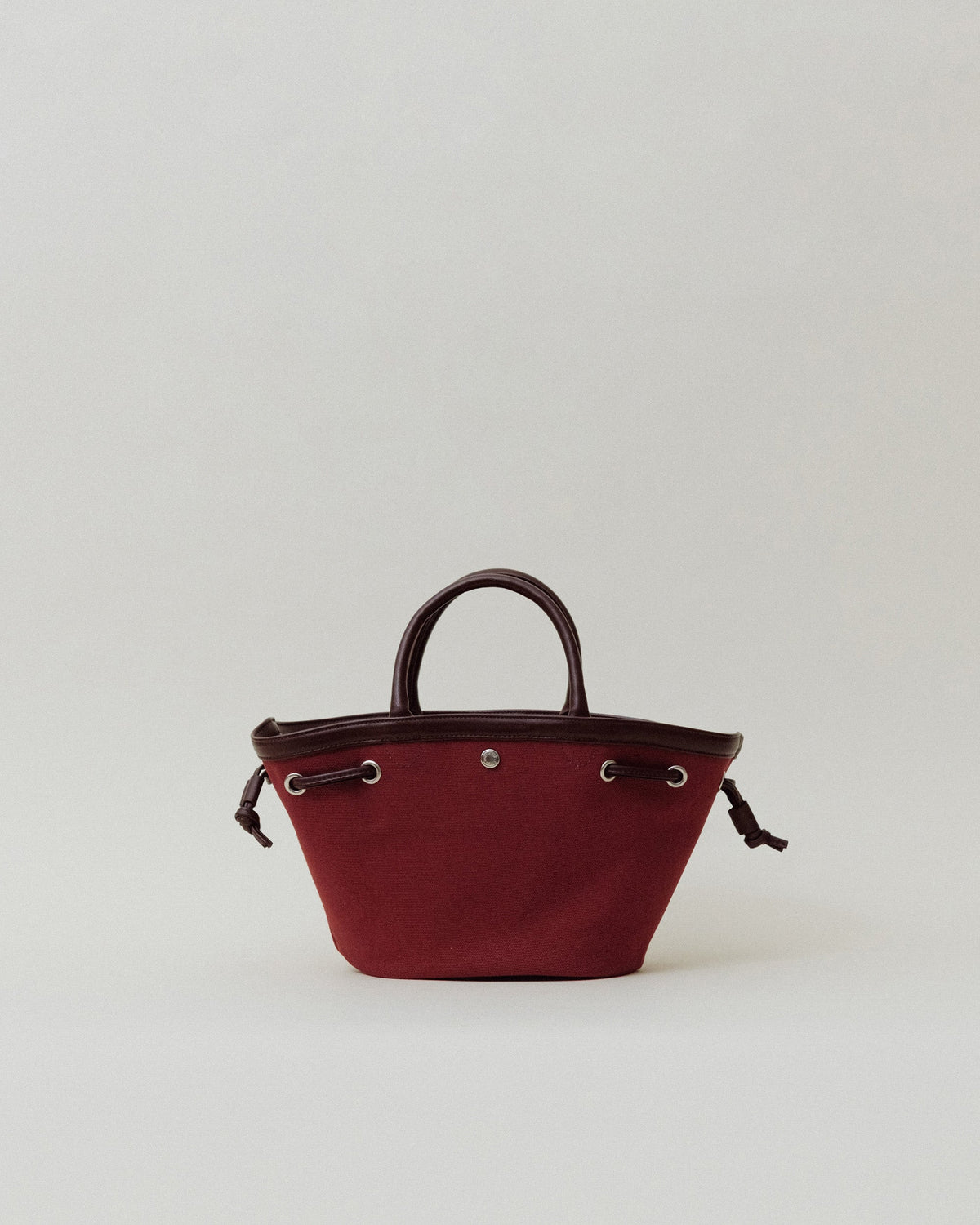 SAC COQUILLE MINI BURGUNDY