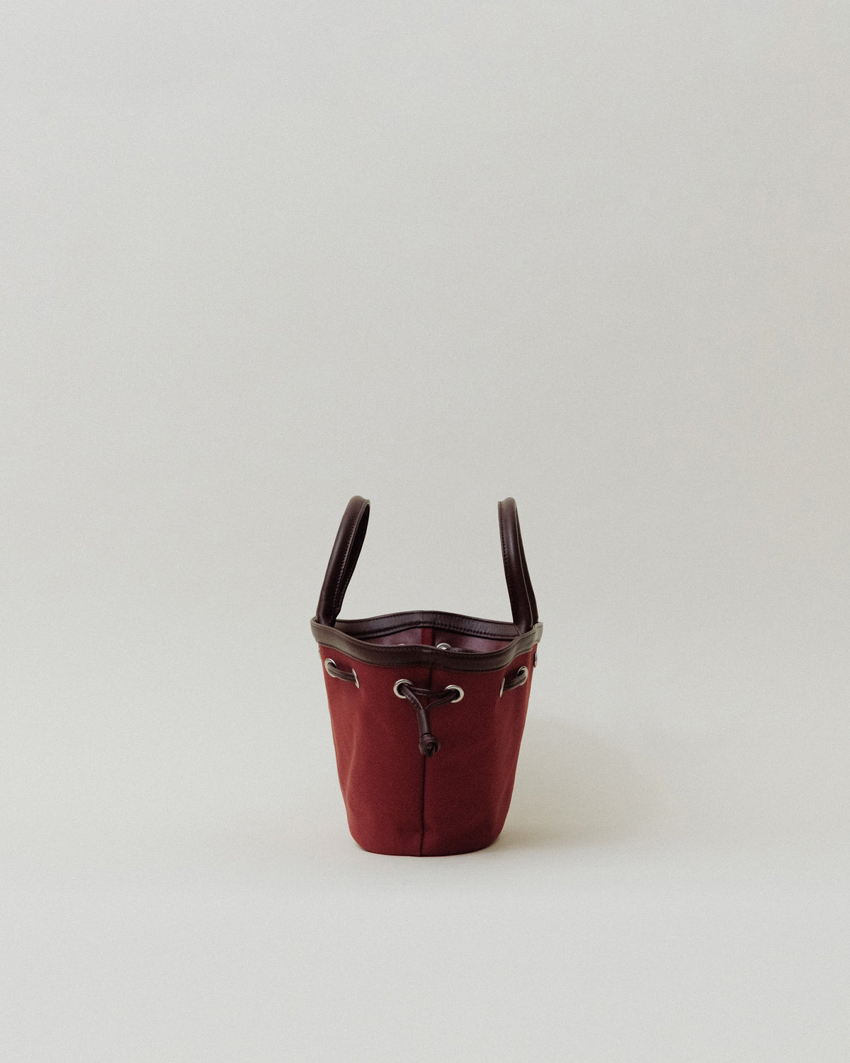 SAC COQUILLE MINI BURGUNDY