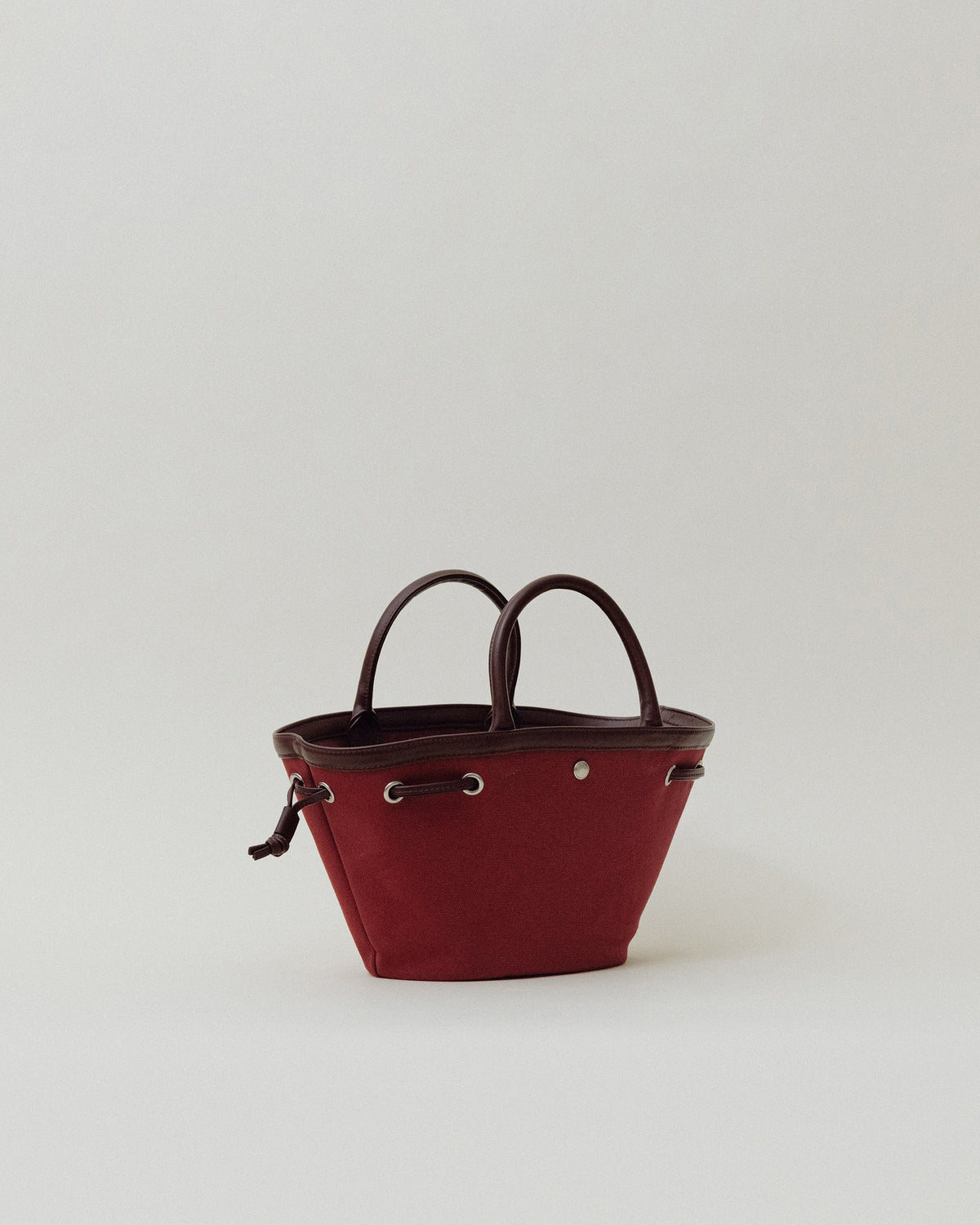 SAC COQUILLE MINI BURGUNDY