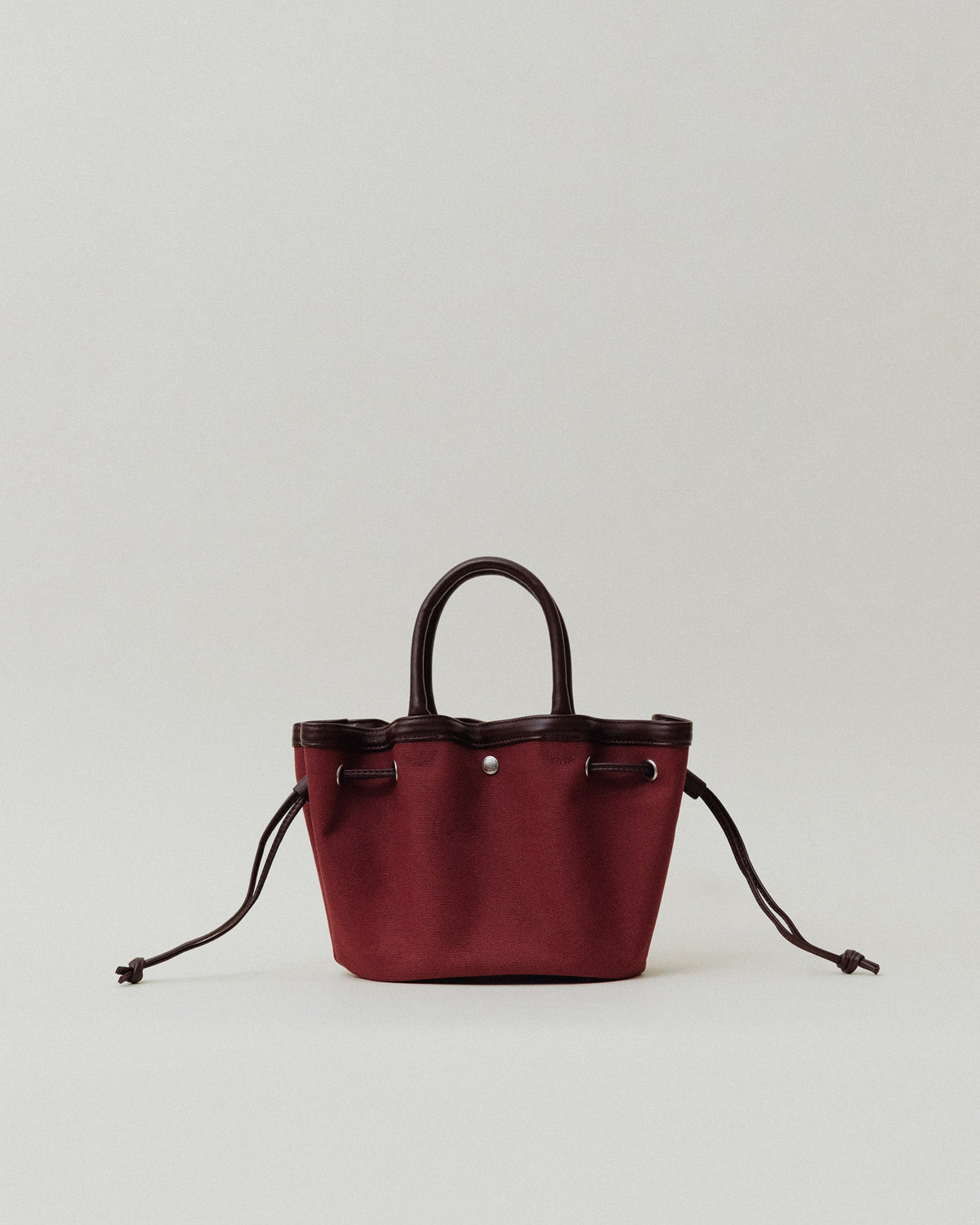 SAC COQUILLE MINI BURGUNDY