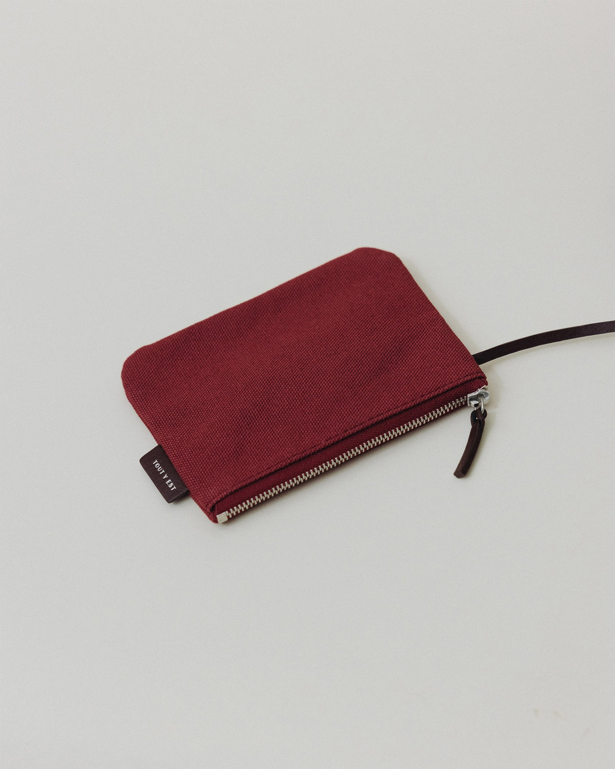 SAC COQUILLE MINI BURGUNDY