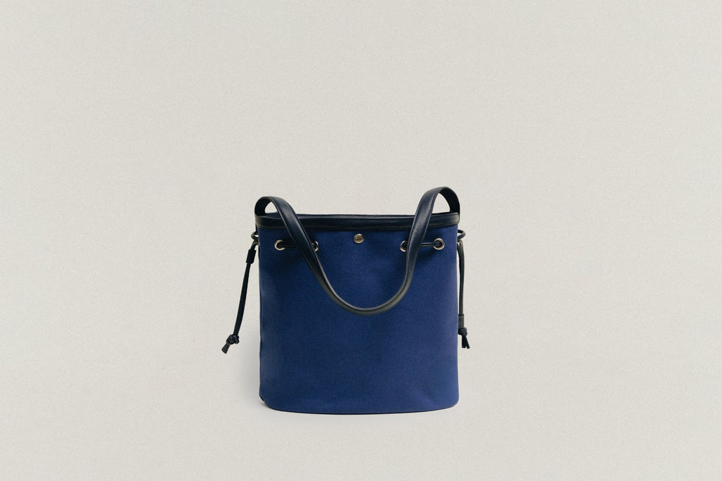 SAC COQUILLE BUCKET BLUE