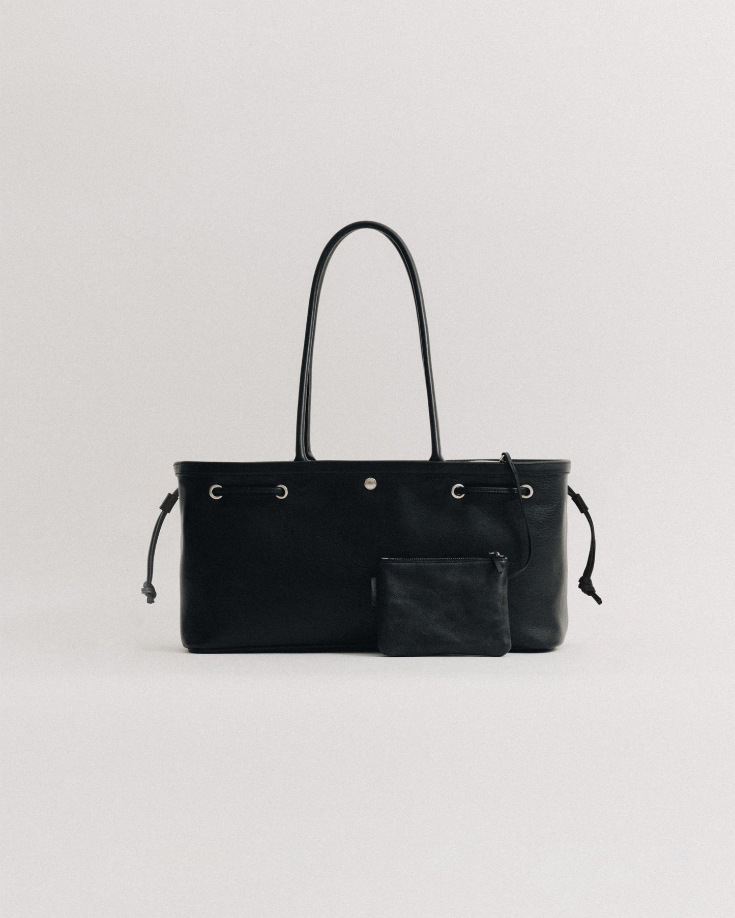 SAC COQUILLE BASSE SOFT BLACK