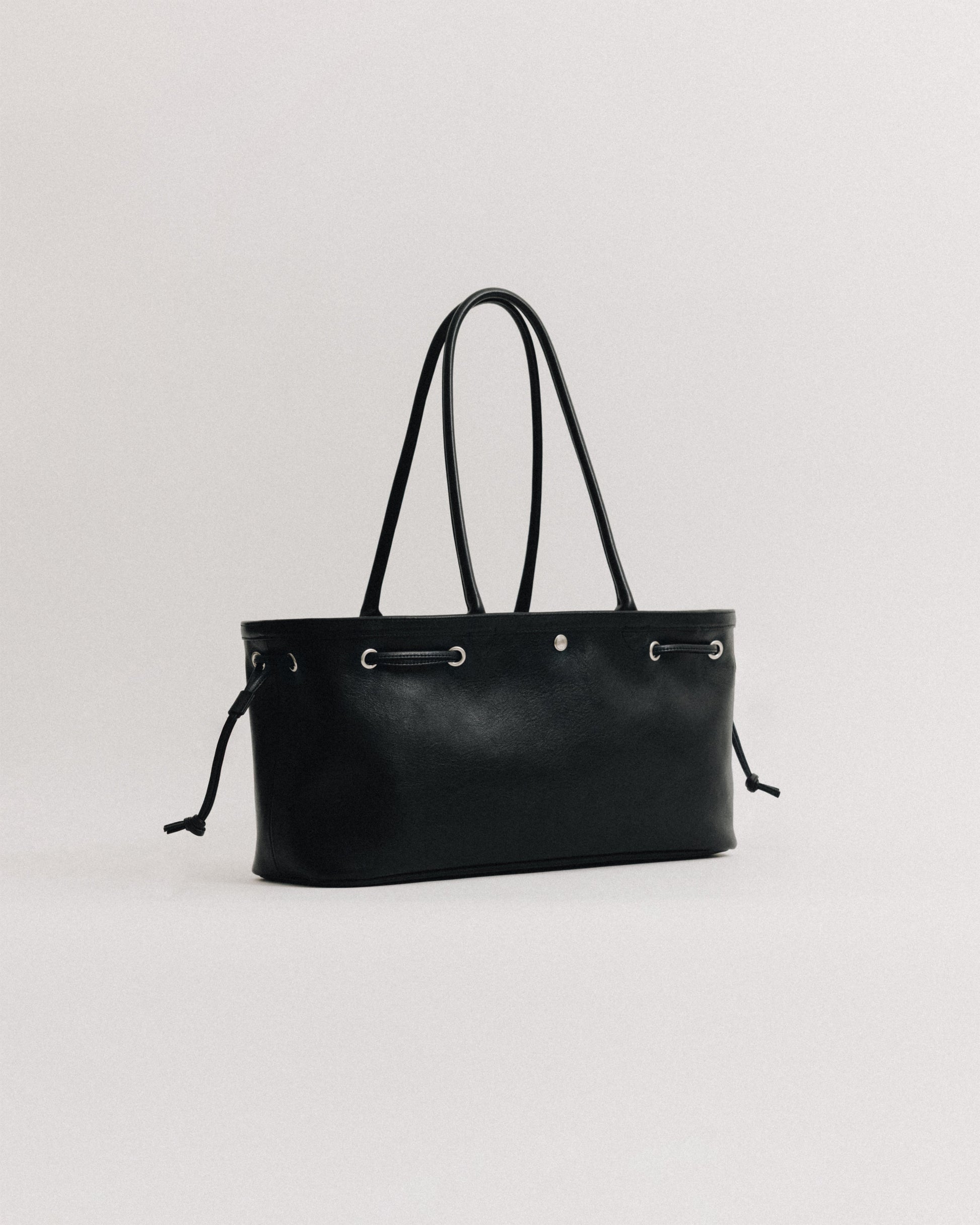 SAC COQUILLE BASSE SOFT BLACK