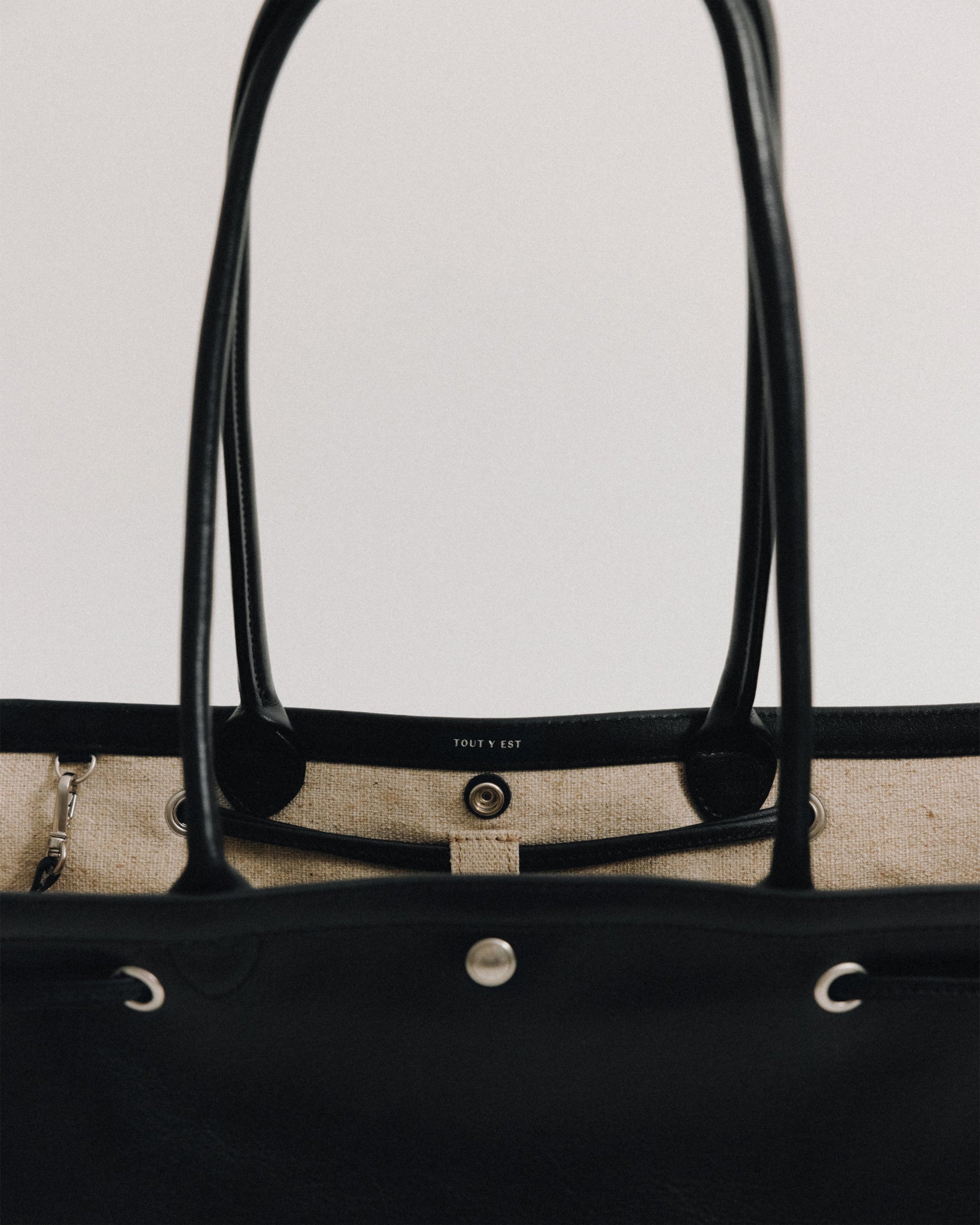 SAC COQUILLE BASSE SOFT BLACK