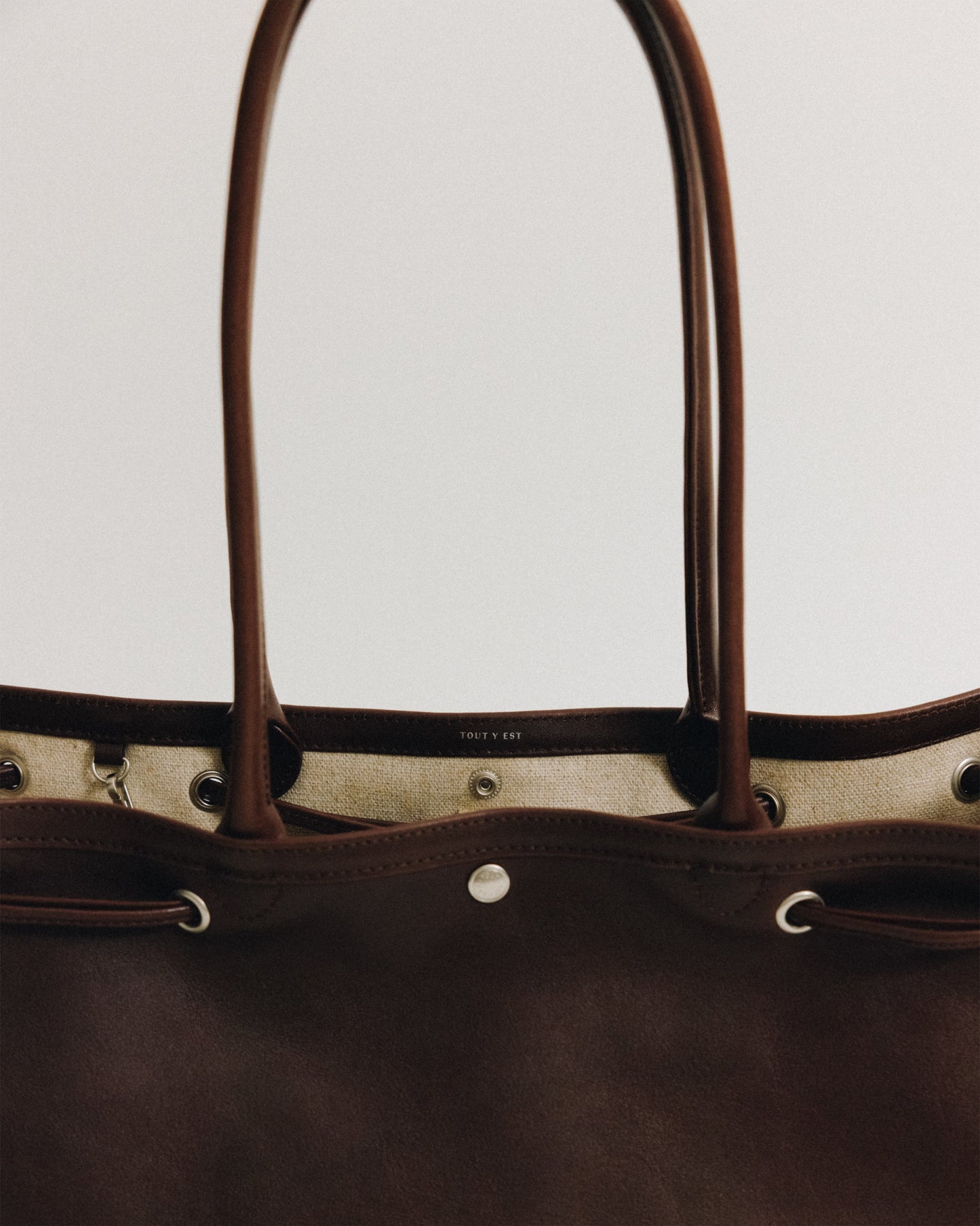 SAC COQUILLE BASSE SOFT BROWN